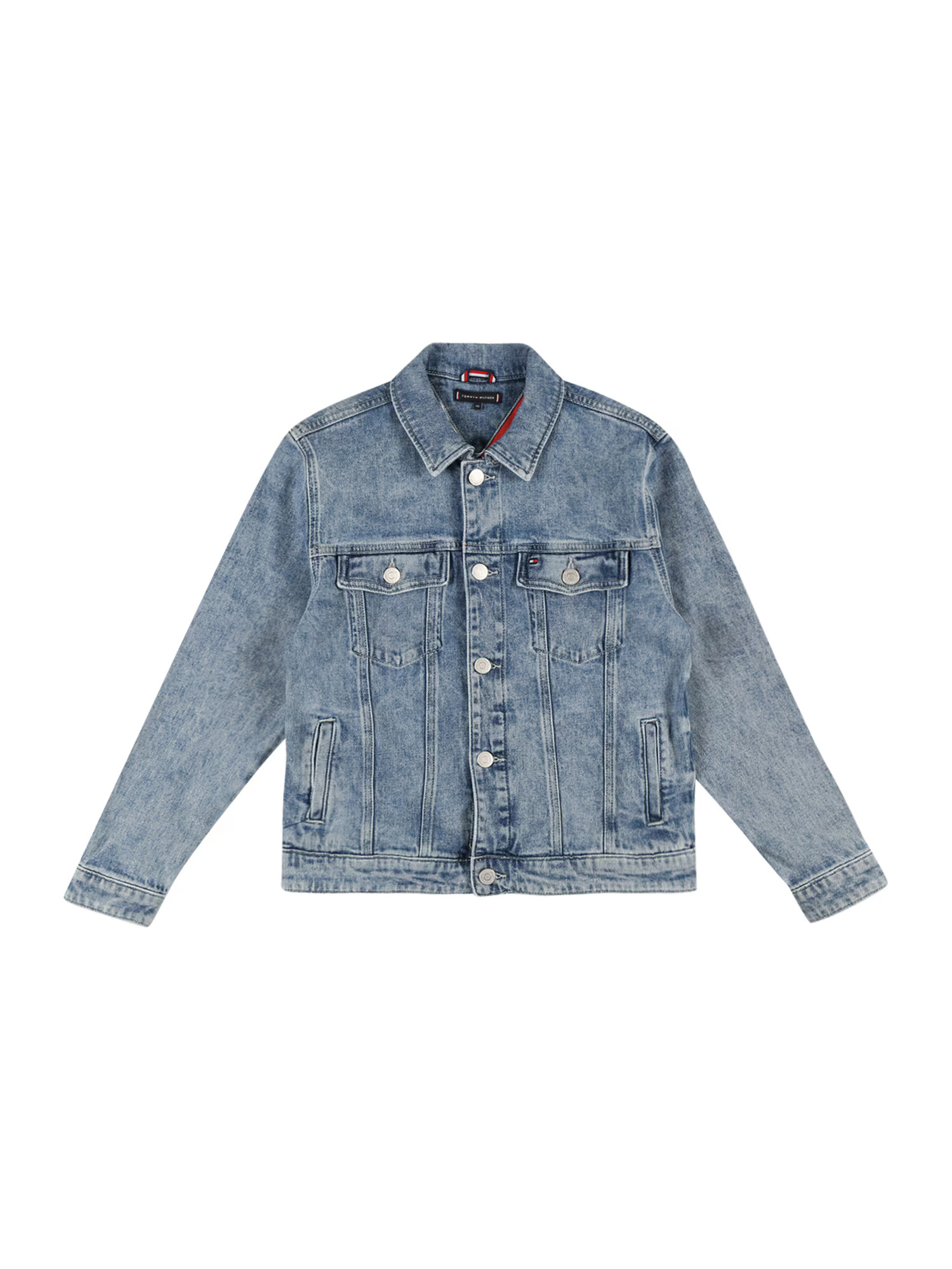 TOMMY HILFIGER Prehodna jakna moder denim - Pepit.si