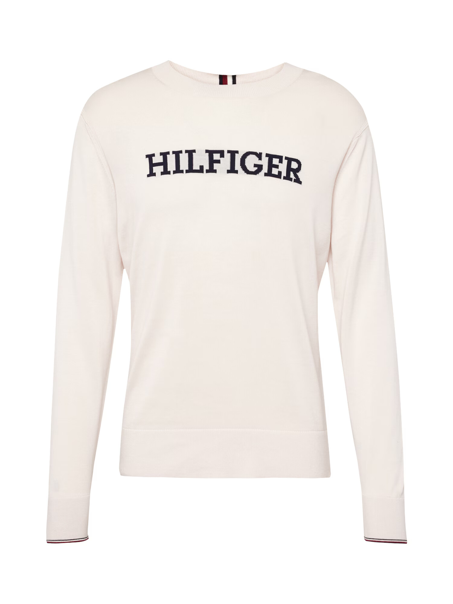 TOMMY HILFIGER Pulover mornarska / rdeča / biserno bela - Pepit.si