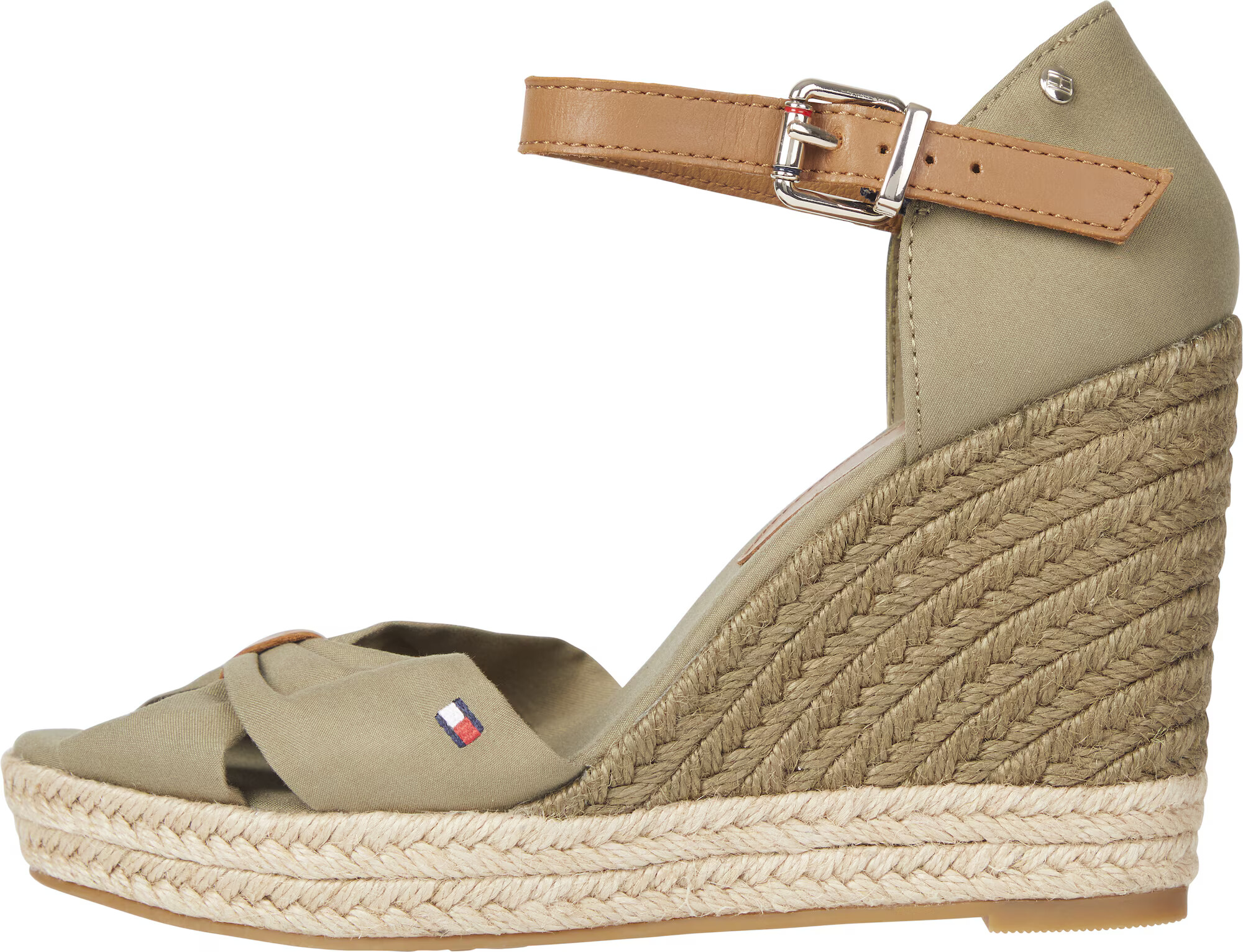 TOMMY HILFIGER Sandali temno modra / oliva / rdeča / bela - Pepit.si