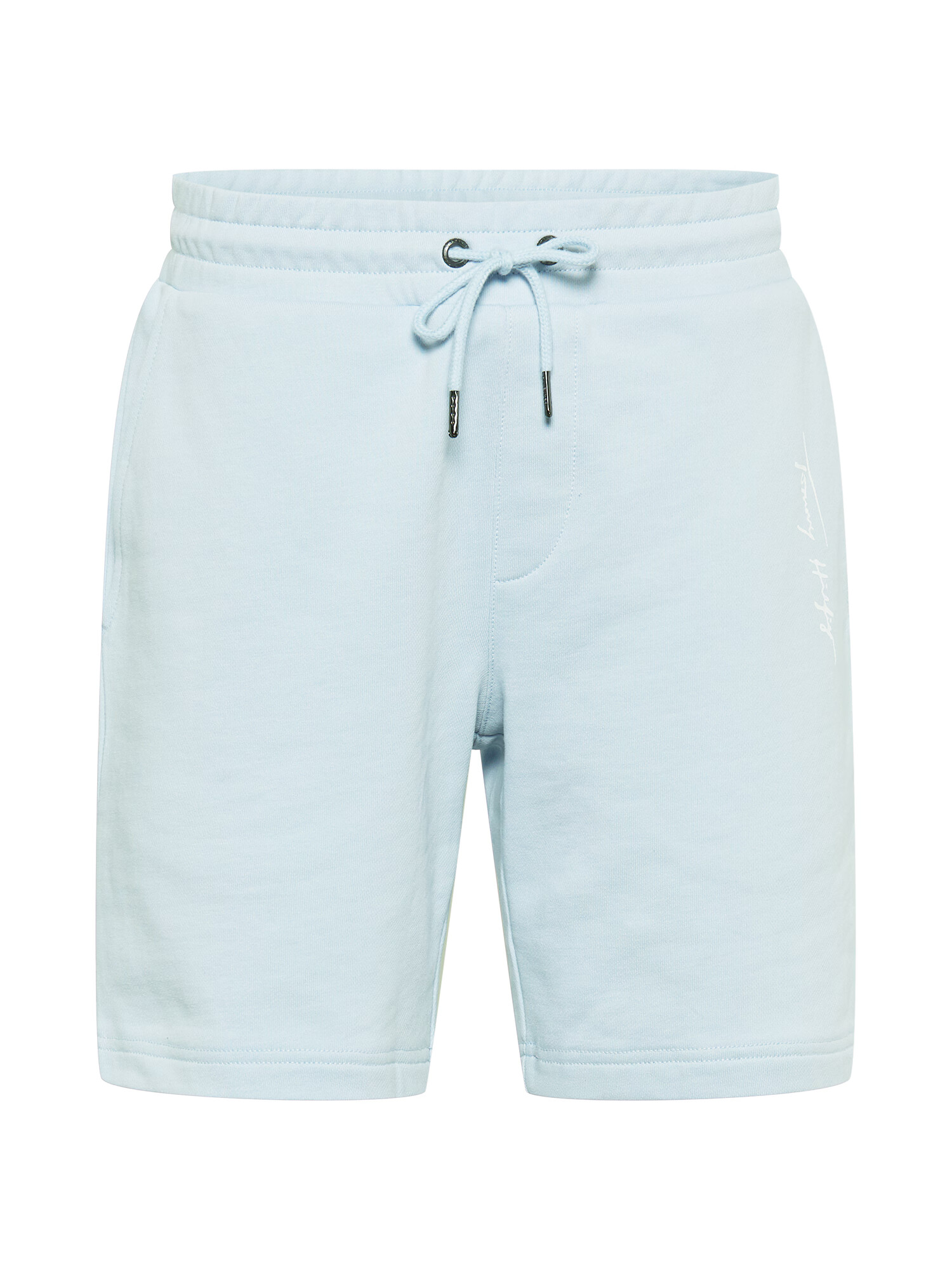 TOMMY HILFIGER Shorts ' X ABOUT YOU SIGNATURE' azur / bela - Pepit.si