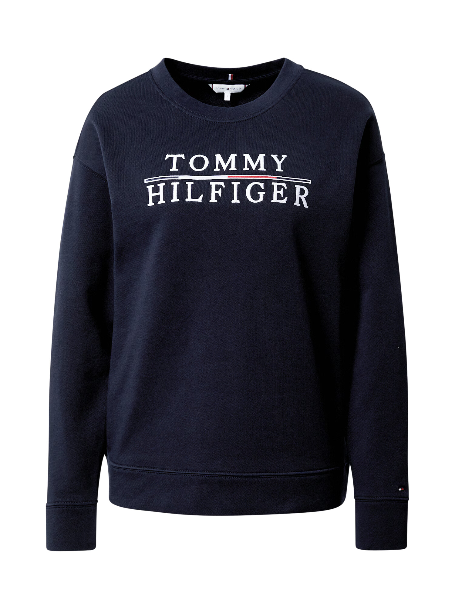 TOMMY HILFIGER Sweatshirt bela / rdeča / mornarska - Pepit.si