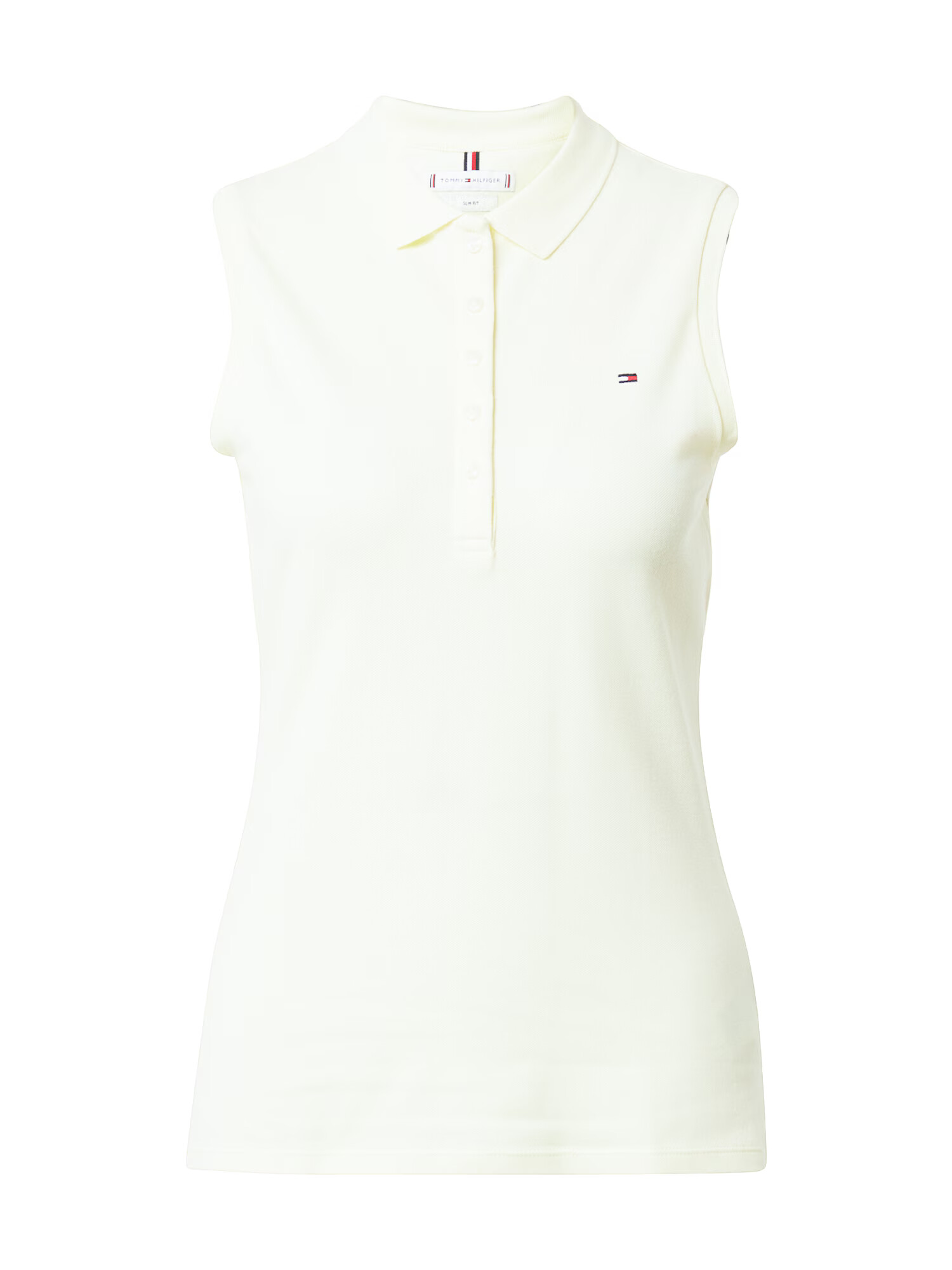 TOMMY HILFIGER Top mornarska / pastelno rumena / rdeča / bela - Pepit.si