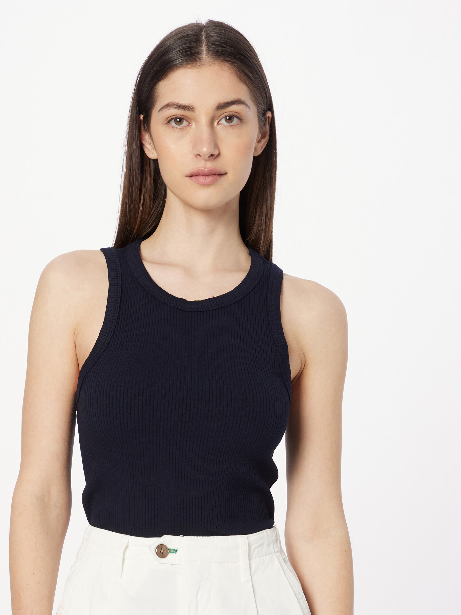 TOMMY HILFIGER Top temno modra / rdeča / bela - Pepit.si