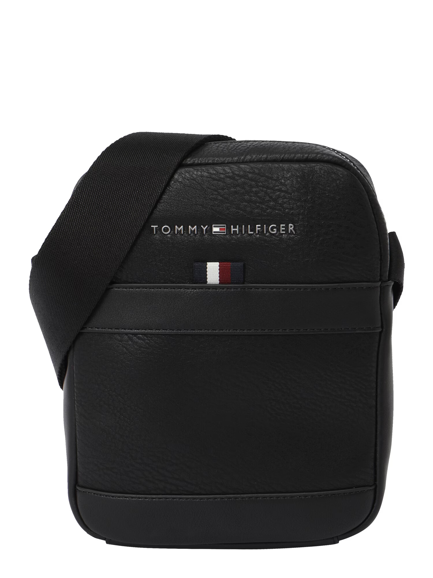 TOMMY HILFIGER Torba za čez ramo mornarska / vinsko rdeča / črna / bela - Pepit.si