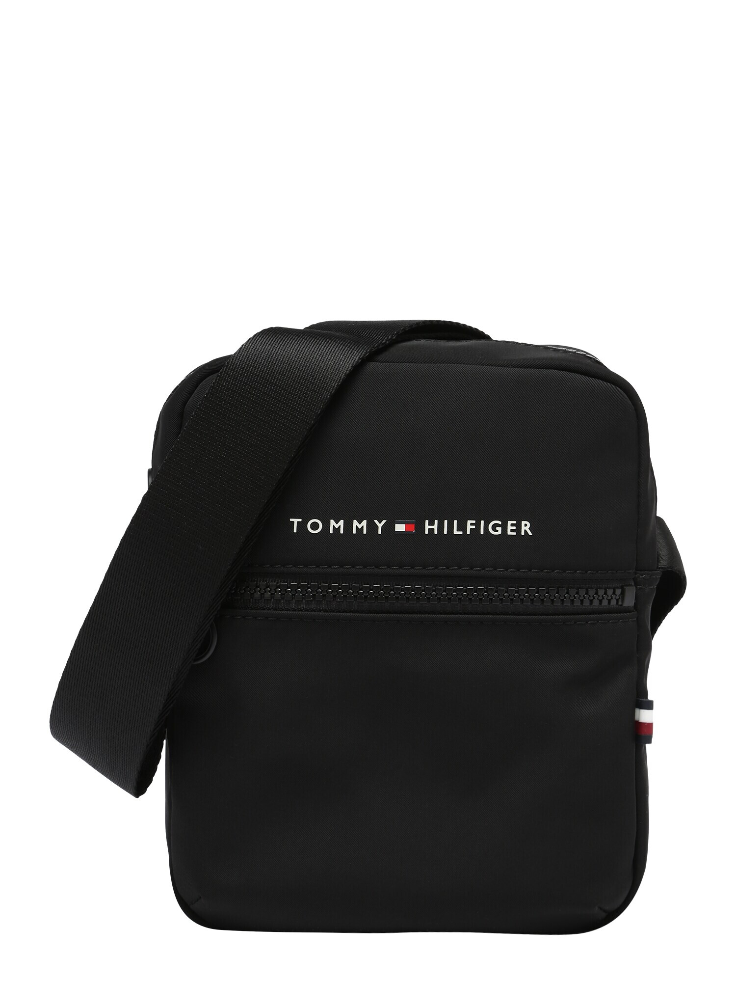 TOMMY HILFIGER Torba za čez ramo rdeča / črna / bela - Pepit.si