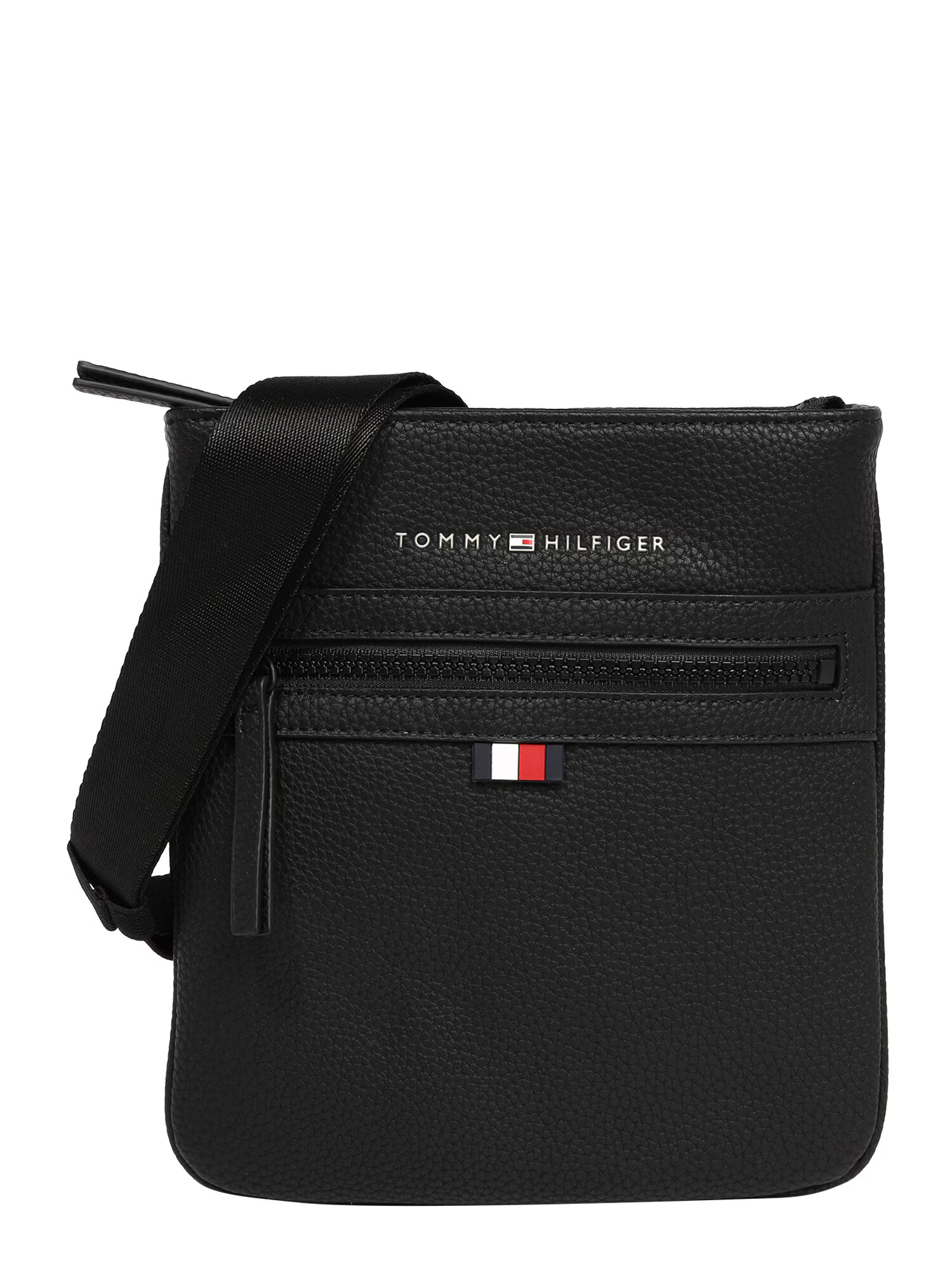 TOMMY HILFIGER Torba za čez ramo rdeča / črna / bela - Pepit.si