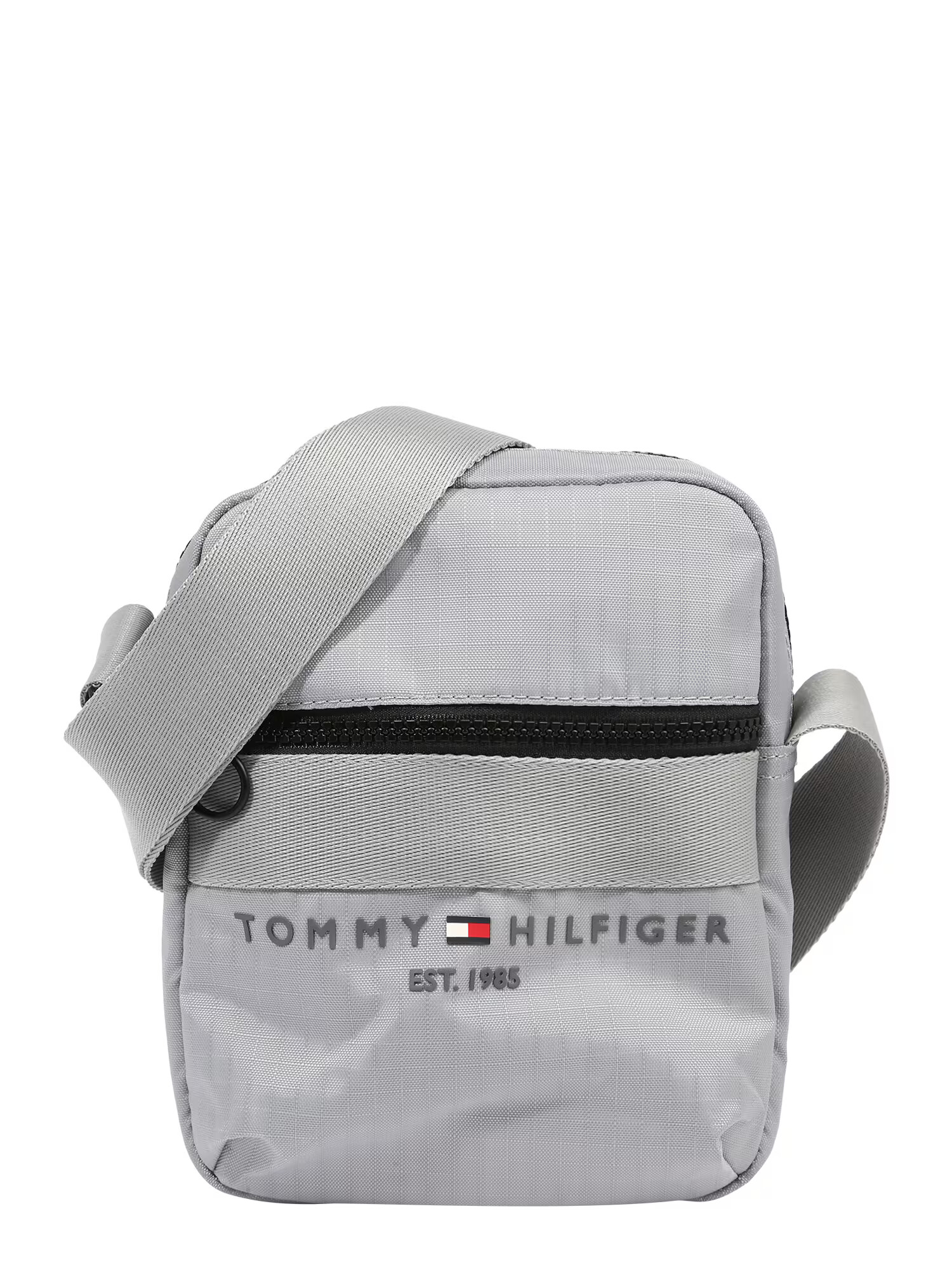 TOMMY HILFIGER Torba za čez ramo siva / črna / temno siva - Pepit.si