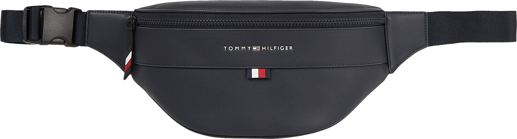 TOMMY HILFIGER Torbica za okrog pasu mornarska / bela / marine / rdeča - Pepit.si