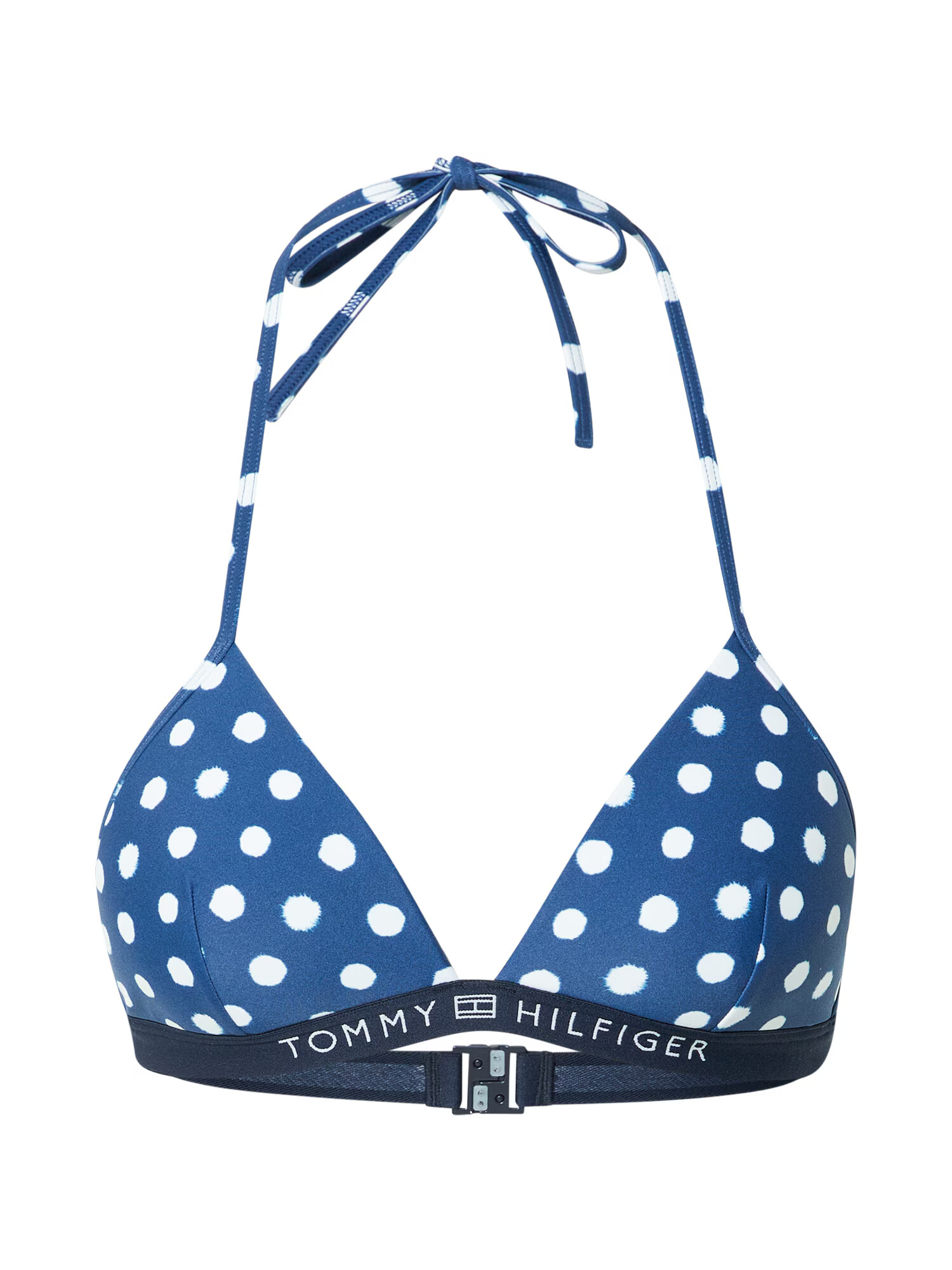 Tommy Hilfiger Underwear Bikini zgornji del mornarska / nebeško modra / bela - Pepit.si