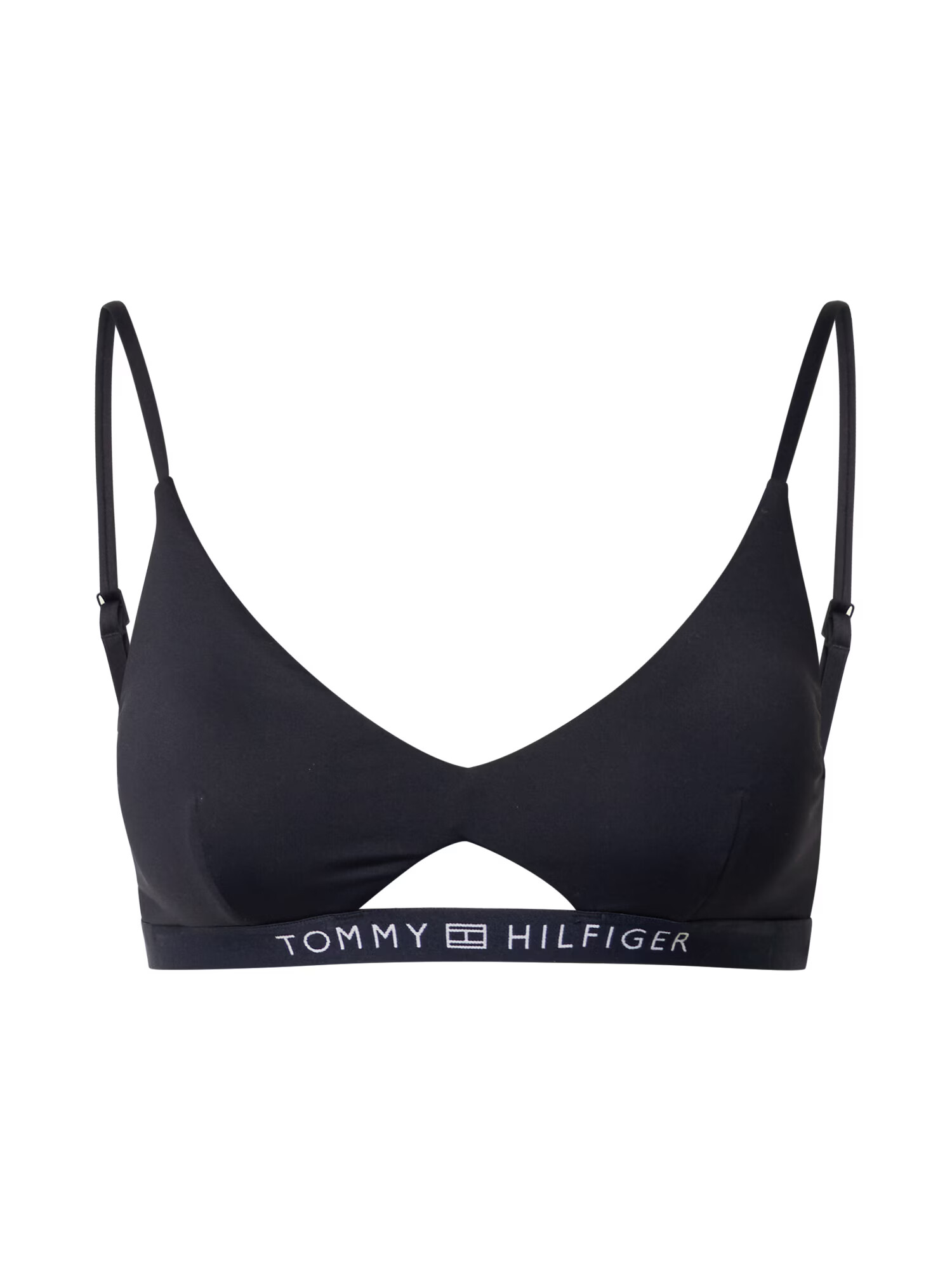 Tommy Hilfiger Underwear Bikini zgornji del mornarska / bela - Pepit.si