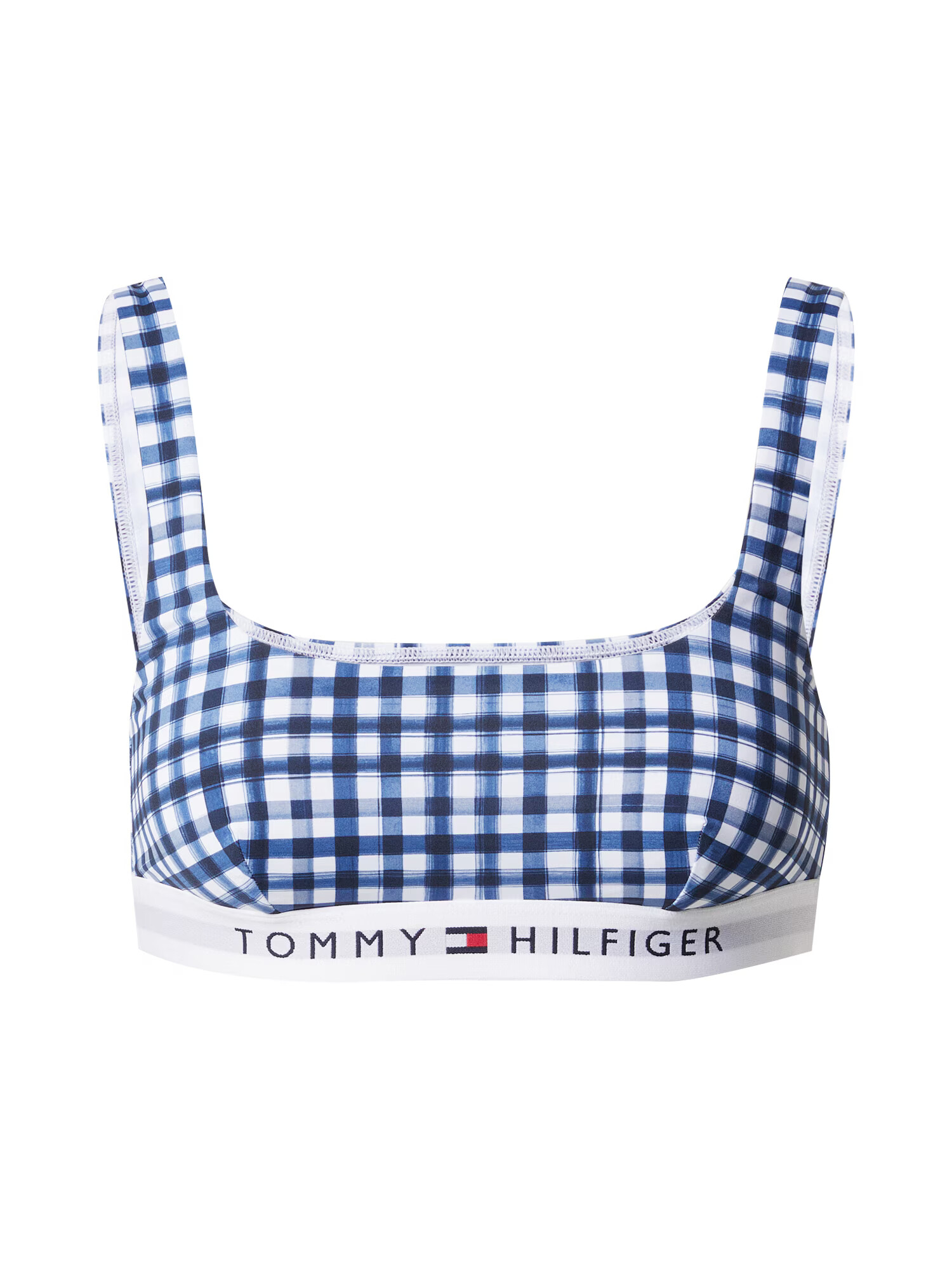 Tommy Hilfiger Underwear Bikini zgornji del mornarska / bela - Pepit.si