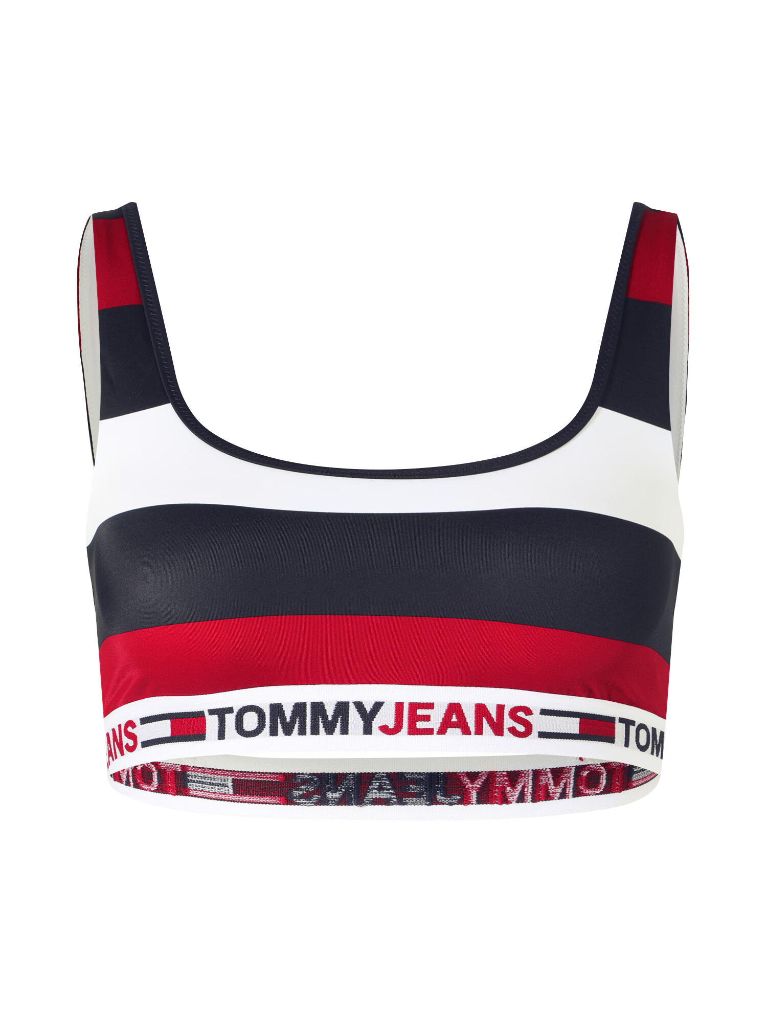 Tommy Hilfiger Underwear Bikini zgornji del mornarska / rdeča / bela - Pepit.si