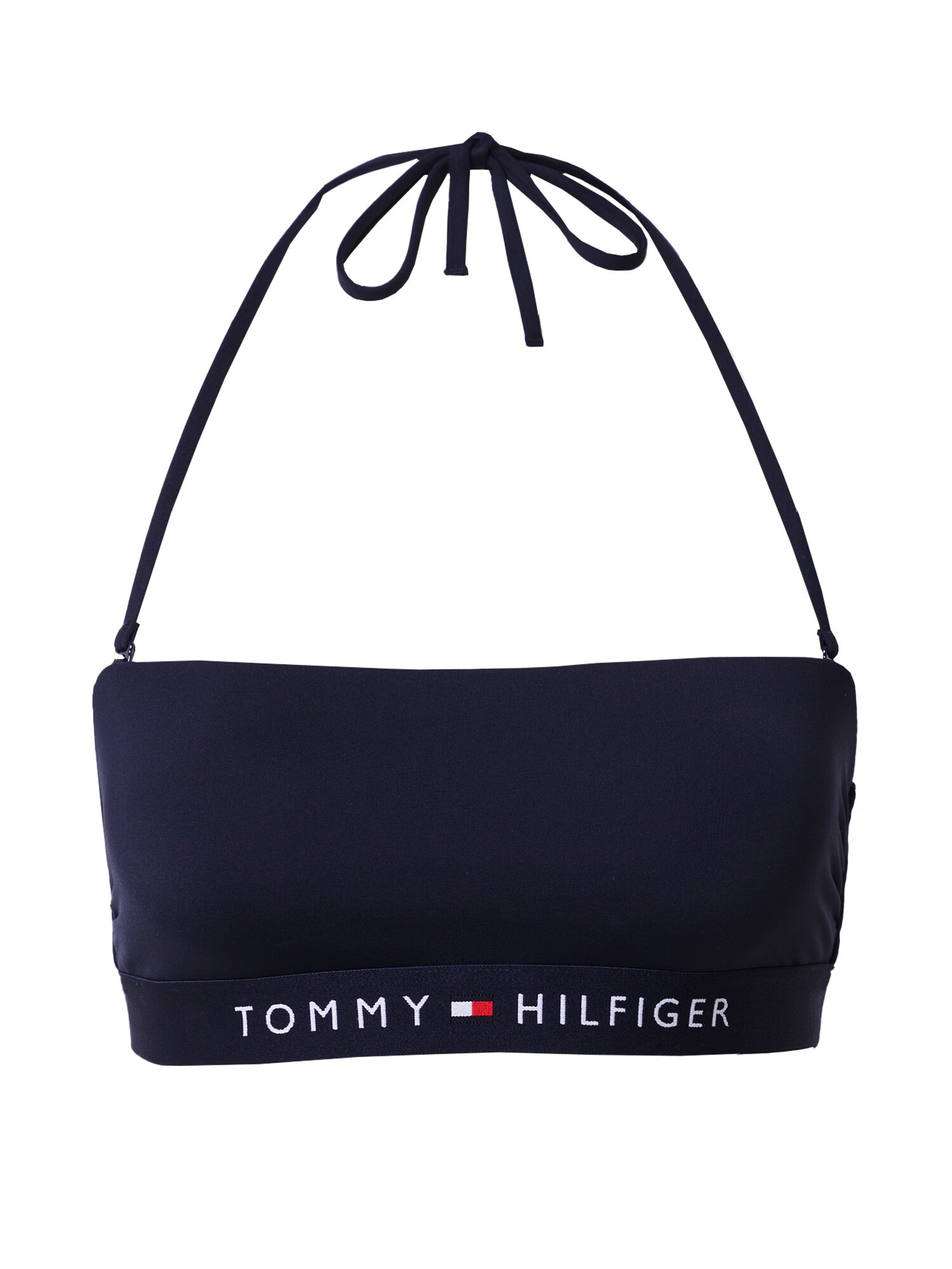 Tommy Hilfiger Underwear Bikini zgornji del mornarska / ognjeno rdeča / bela - Pepit.si