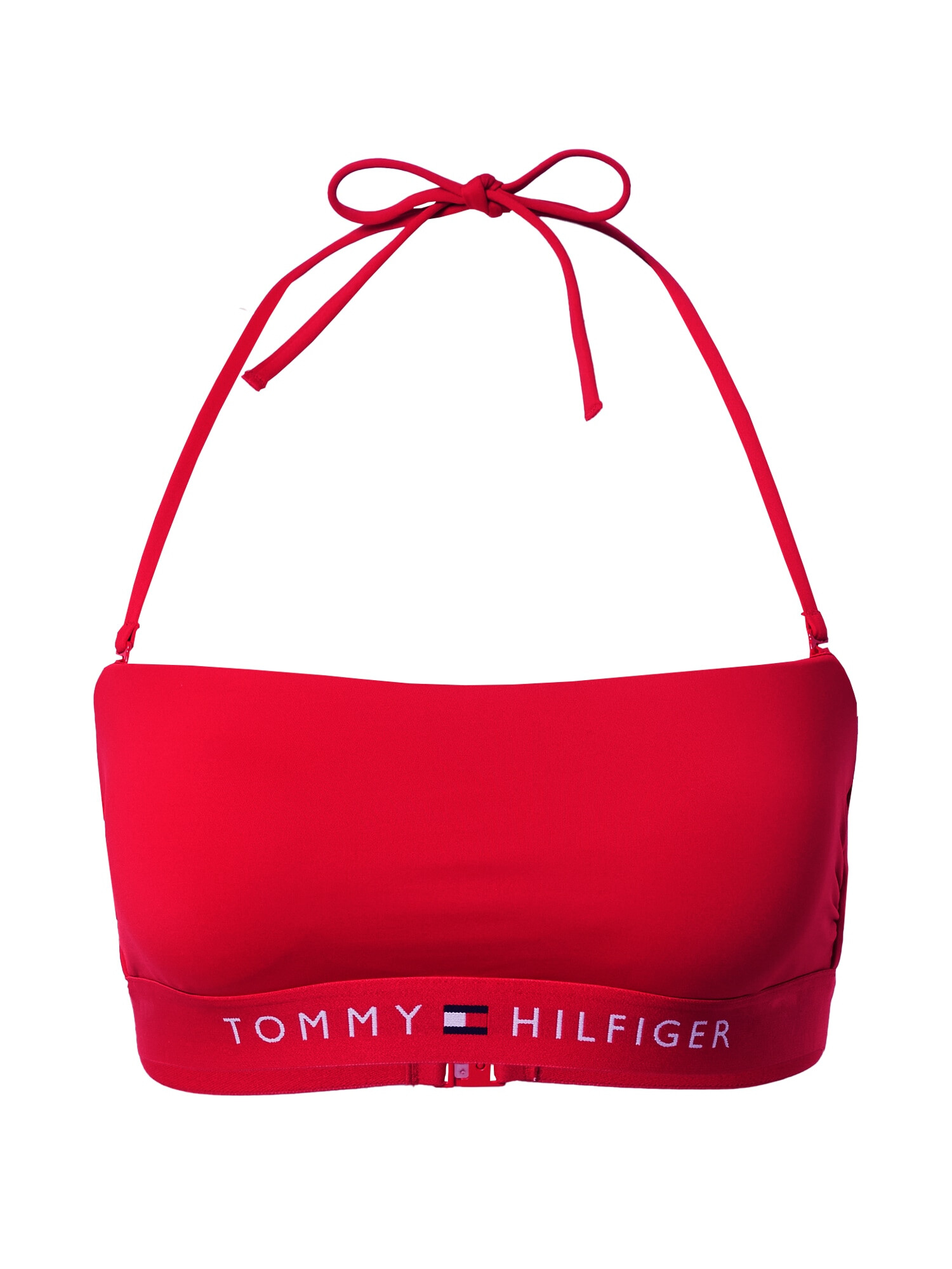 Tommy Hilfiger Underwear Bikini zgornji del mornarska / rdeča / bela - Pepit.si