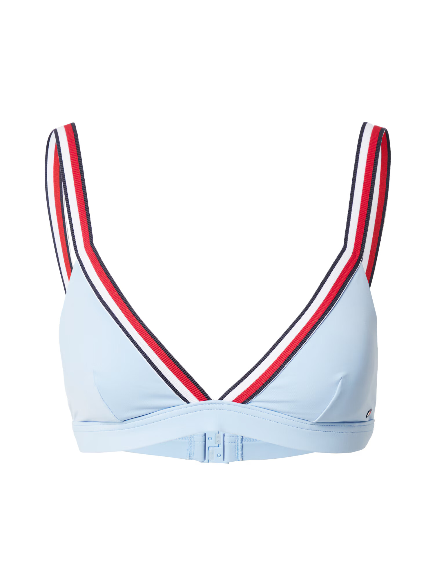 Tommy Hilfiger Underwear Bikini zgornji del mornarska / svetlo modra / rdeča / bela - Pepit.si