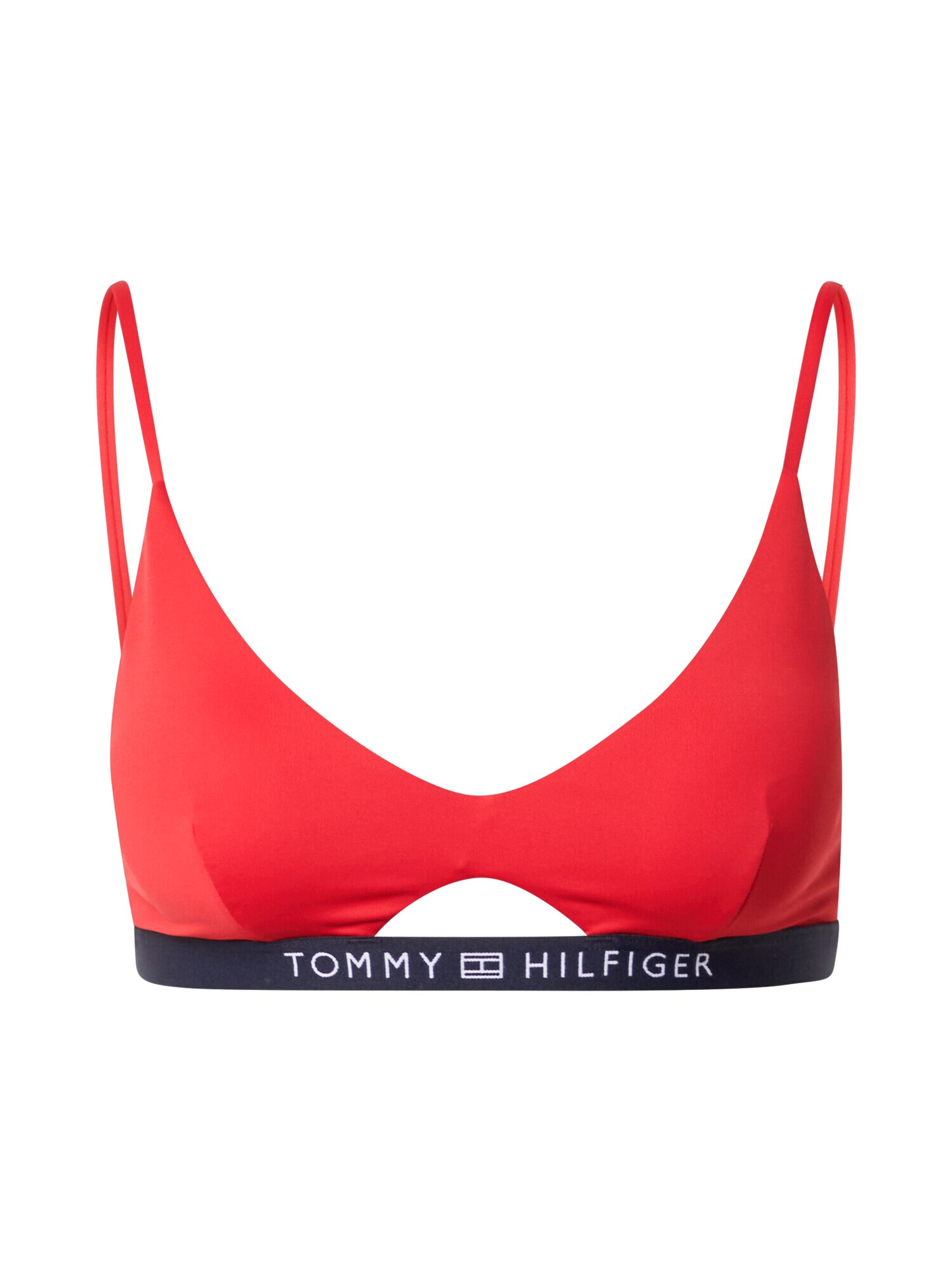 Tommy Hilfiger Underwear Bikini zgornji del mornarska / rdeča / bela - Pepit.si