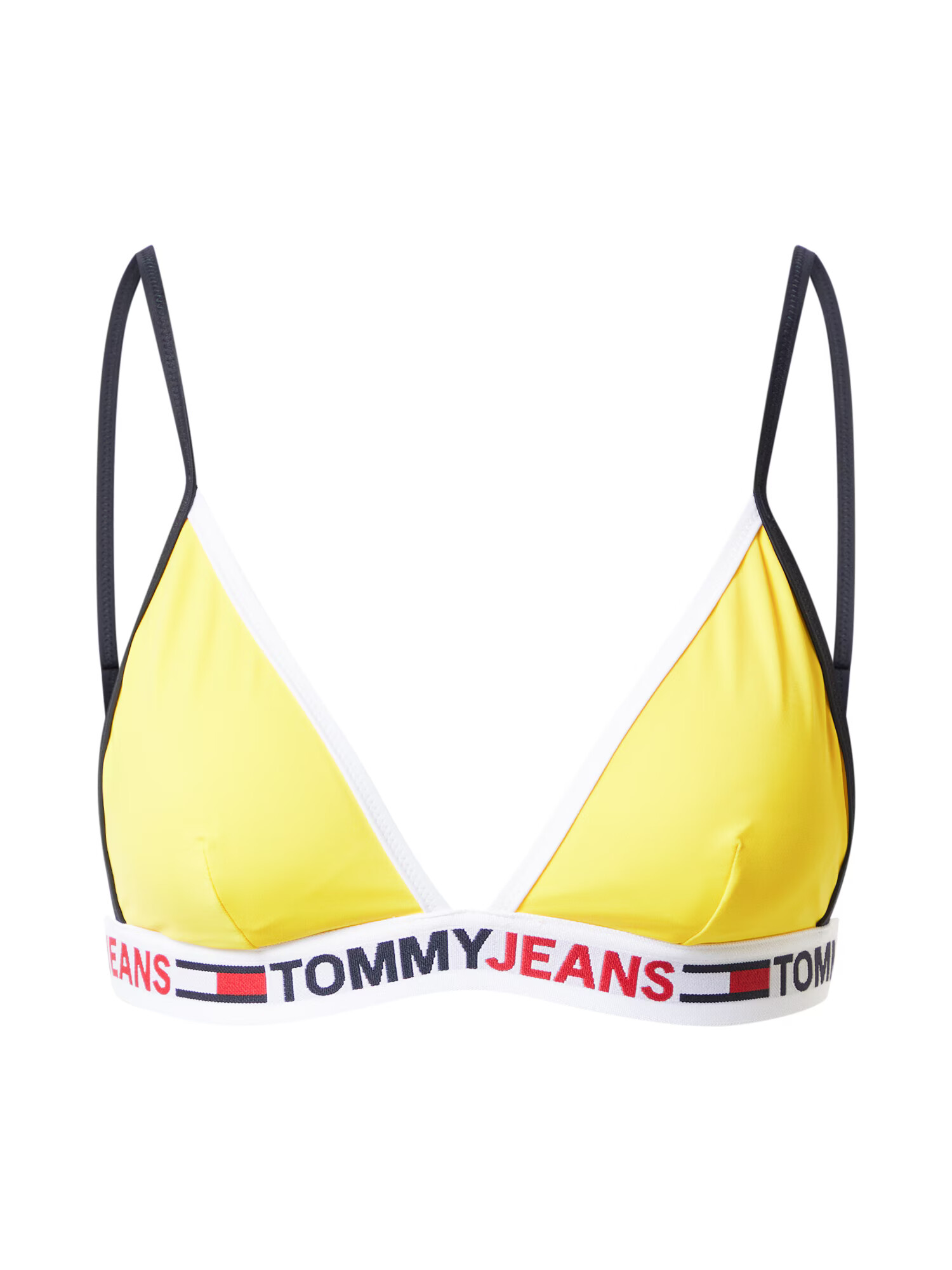 Tommy Hilfiger Underwear Bikini zgornji del mornarska / rumena / ognjeno rdeča / bela - Pepit.si