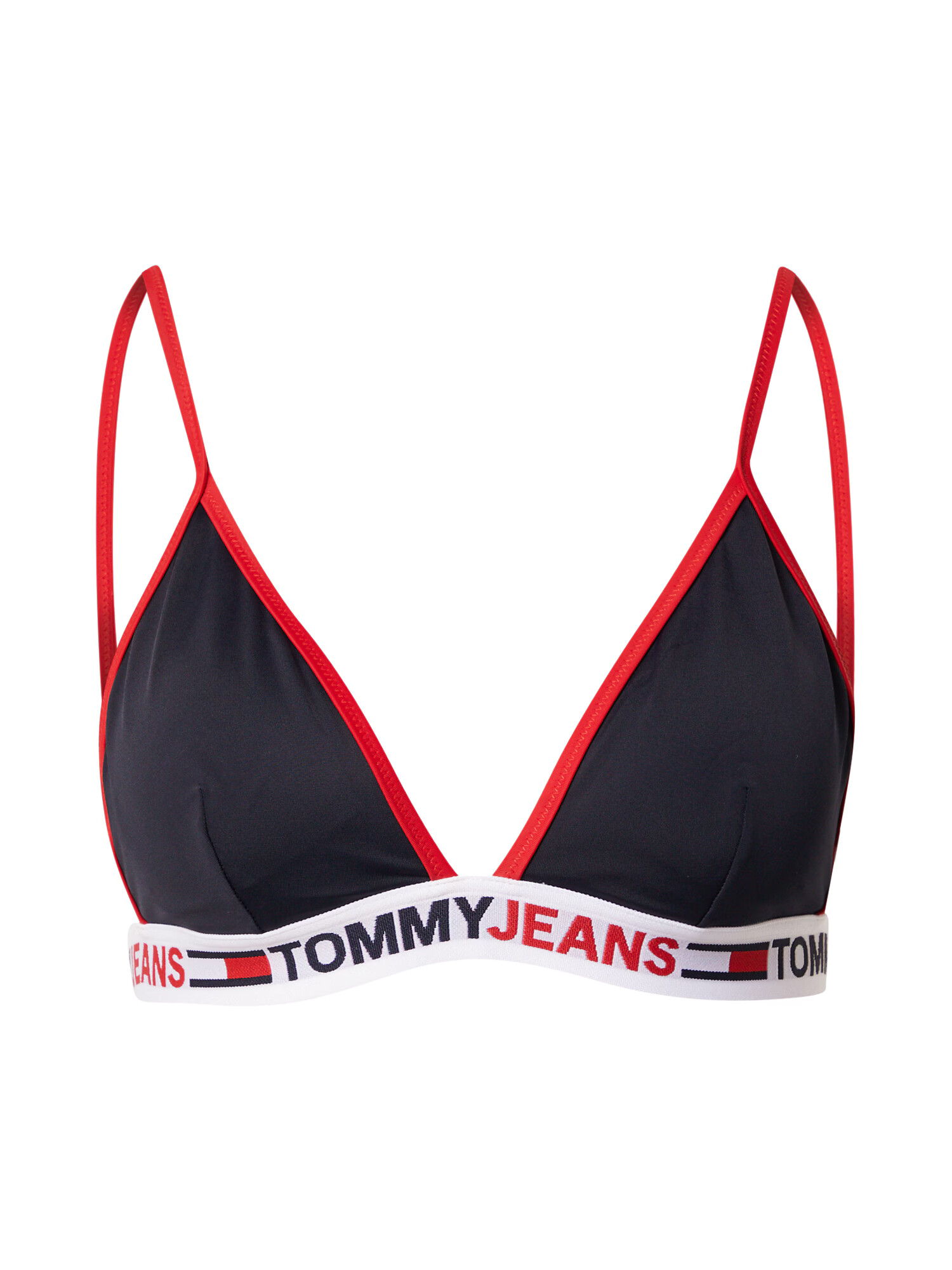 Tommy Hilfiger Underwear Bikini zgornji del temno modra / rdeča / bela - Pepit.si