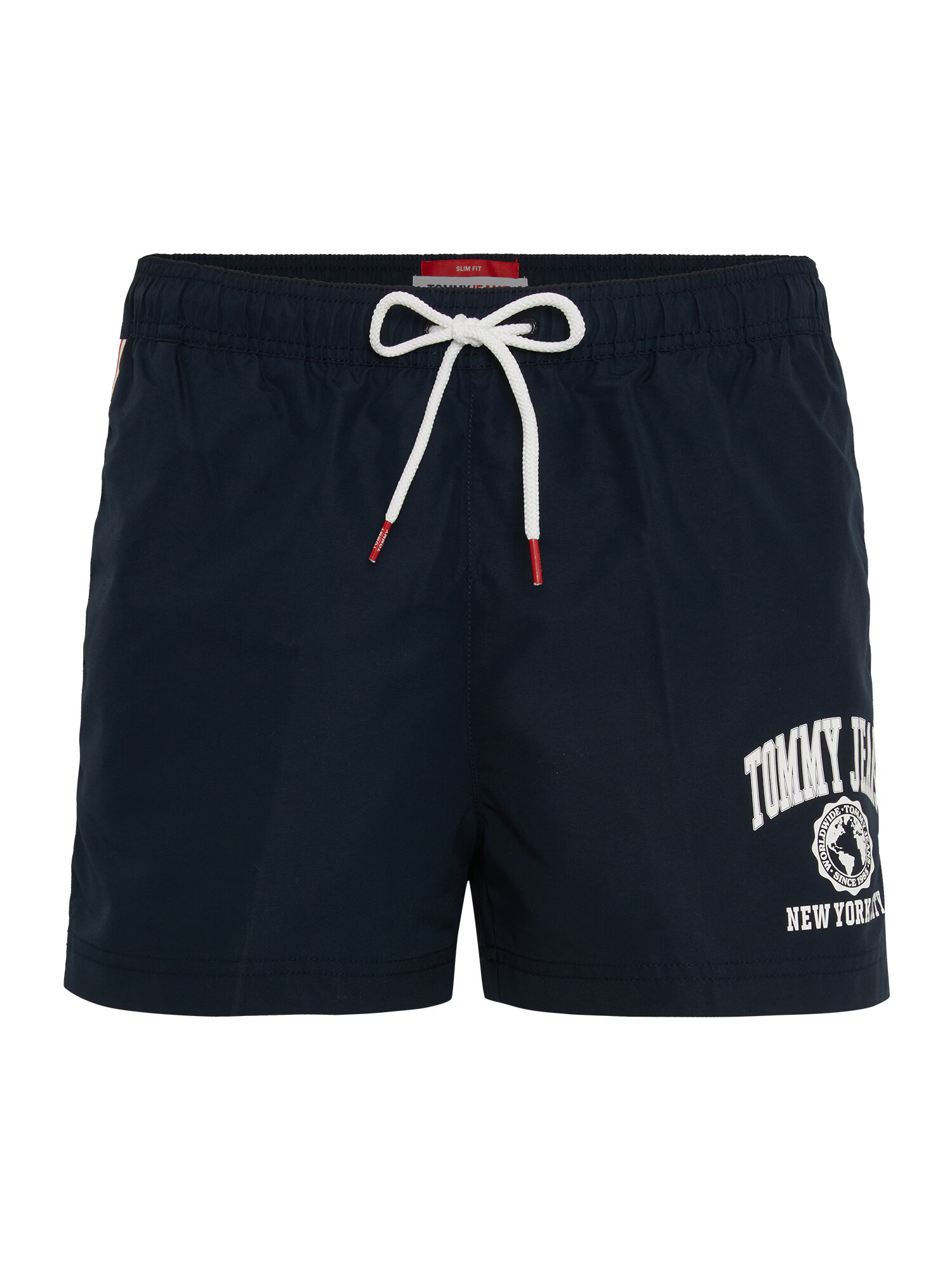 Tommy Hilfiger Underwear Kratke kopalne hlače mornarska / bela - Pepit.si