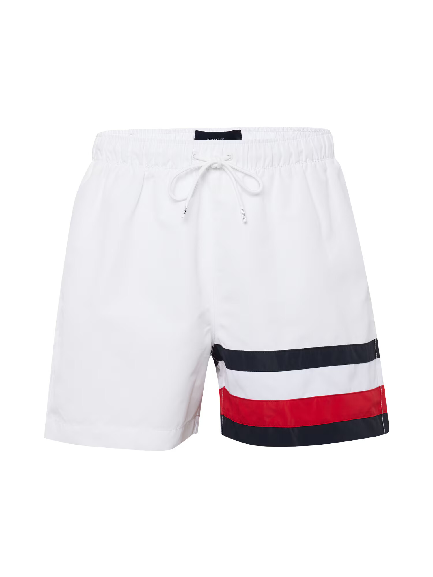 Tommy Hilfiger Underwear Kratke kopalne hlače mornarska / rdeča / bela - Pepit.si