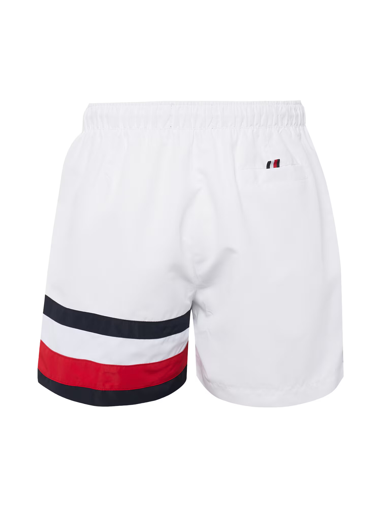 Tommy Hilfiger Underwear Kratke kopalne hlače mornarska / rdeča / bela - Pepit.si