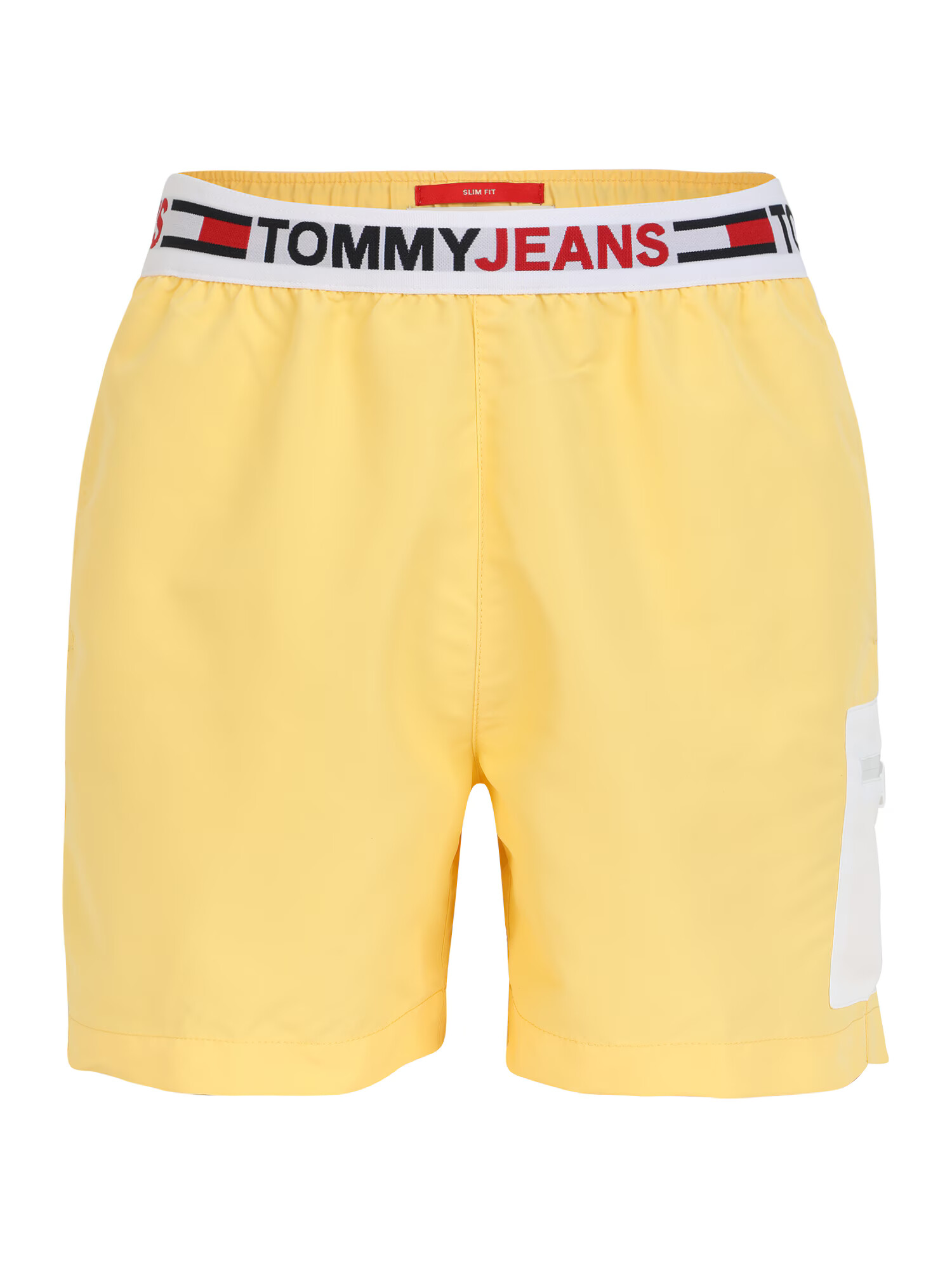 Tommy Hilfiger Underwear Kratke kopalne hlače mornarska / rumena / rdeča / bela - Pepit.si