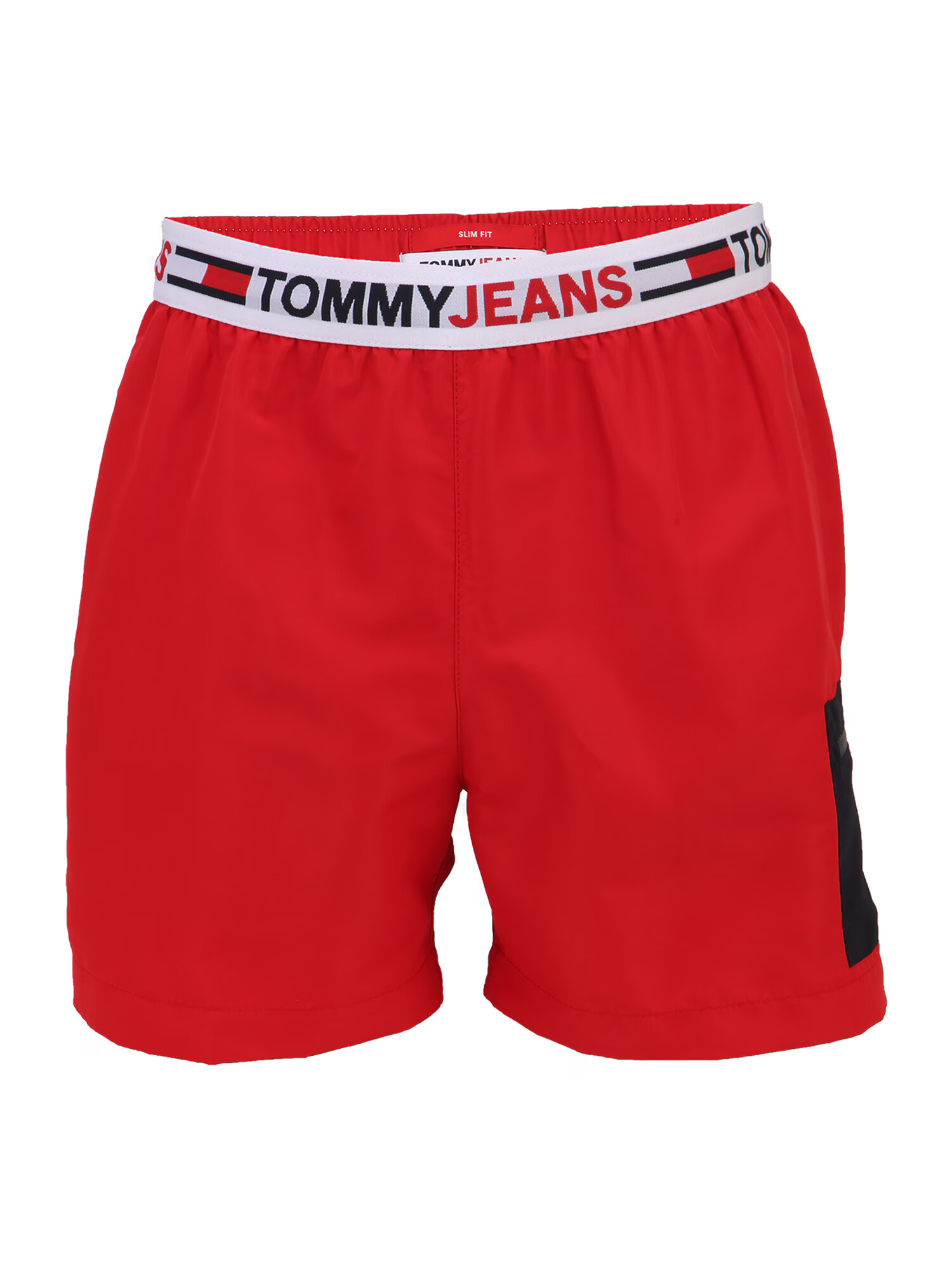 Tommy Hilfiger Underwear Kratke kopalne hlače mornarska / rdeča / bela - Pepit.si