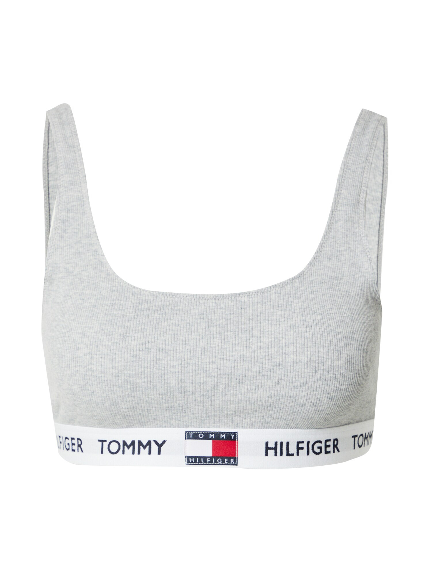 Tommy Hilfiger Underwear Nedrček mornarska / pegasto siva / rdeča / bela - Pepit.si