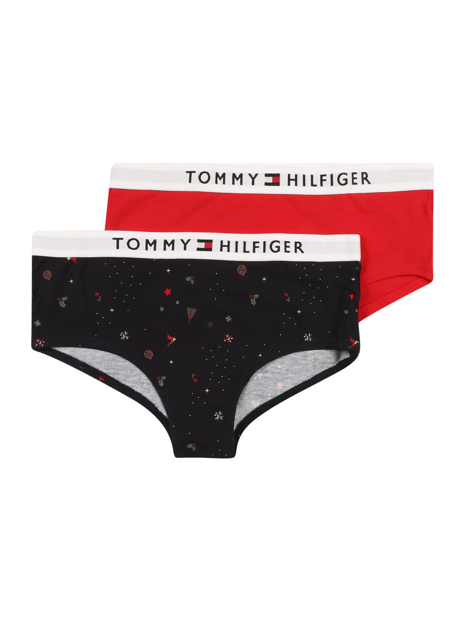 Tommy Hilfiger Underwear Spodnjice rdeča / bela / kaki / nočno modra - Pepit.si