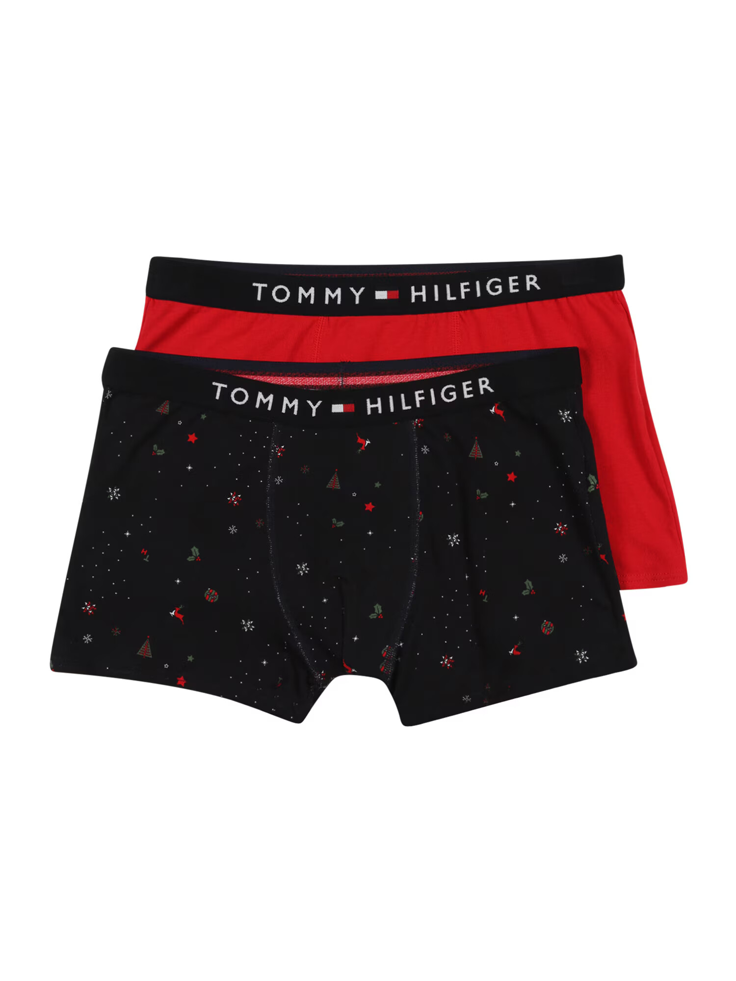 Tommy Hilfiger Underwear Spodnjice rdeča / bela / pastelno zelena / nočno modra - Pepit.si