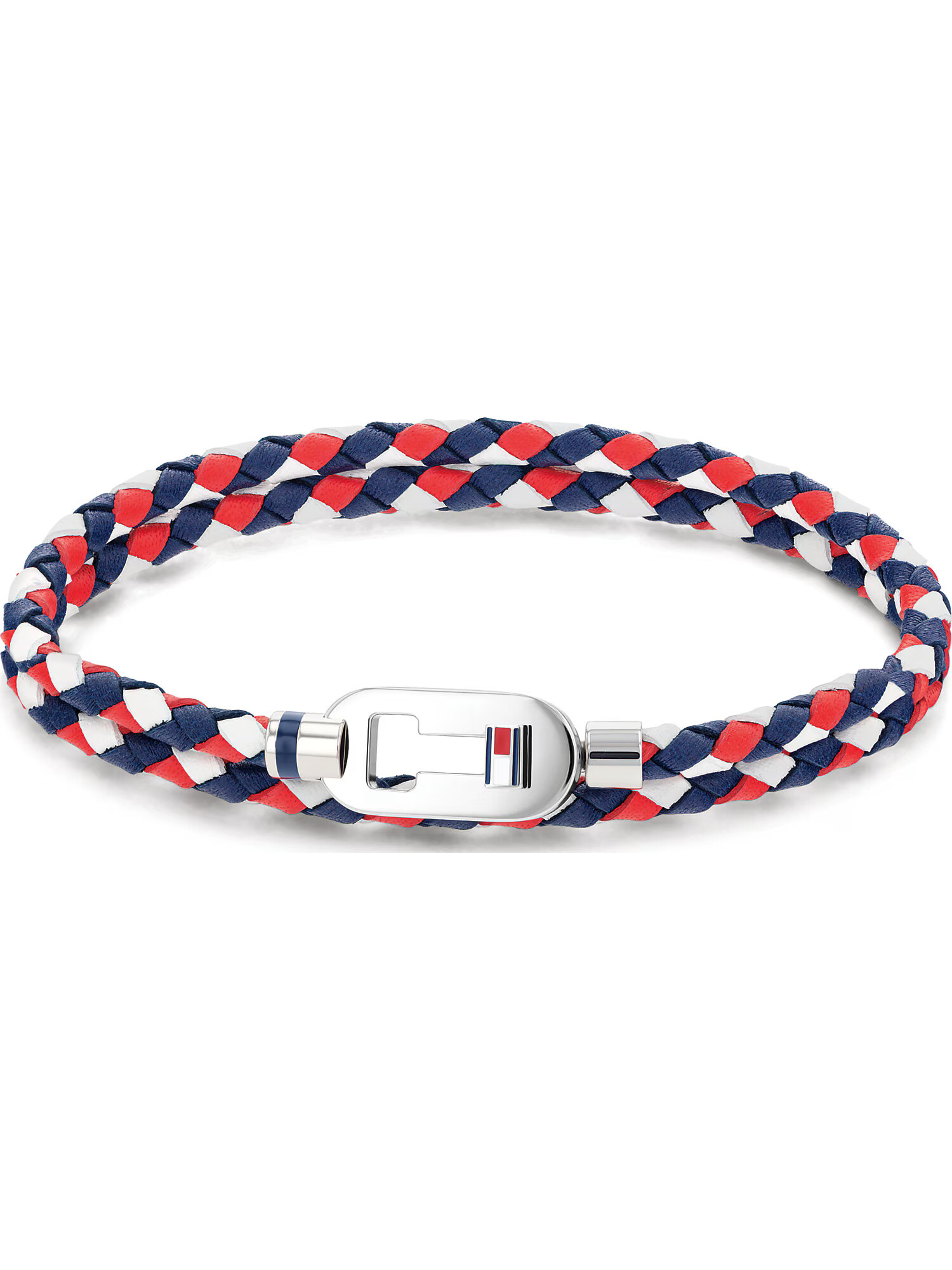 TOMMY HILFIGER Zapestnica modra / rdeča / srebrna / bela - Pepit.si