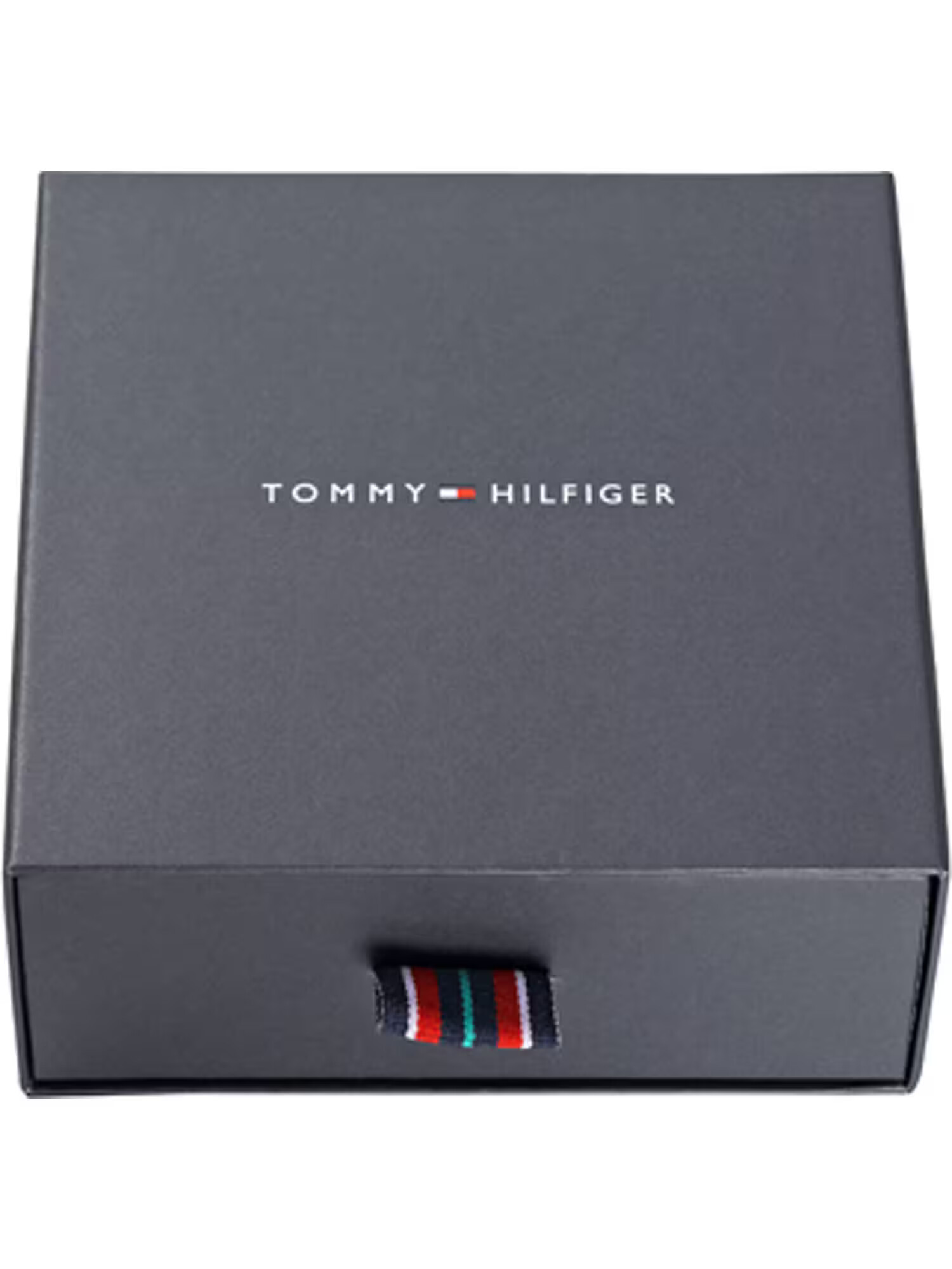 TOMMY HILFIGER Zapestnica rjava / črna / srebrna - Pepit.si