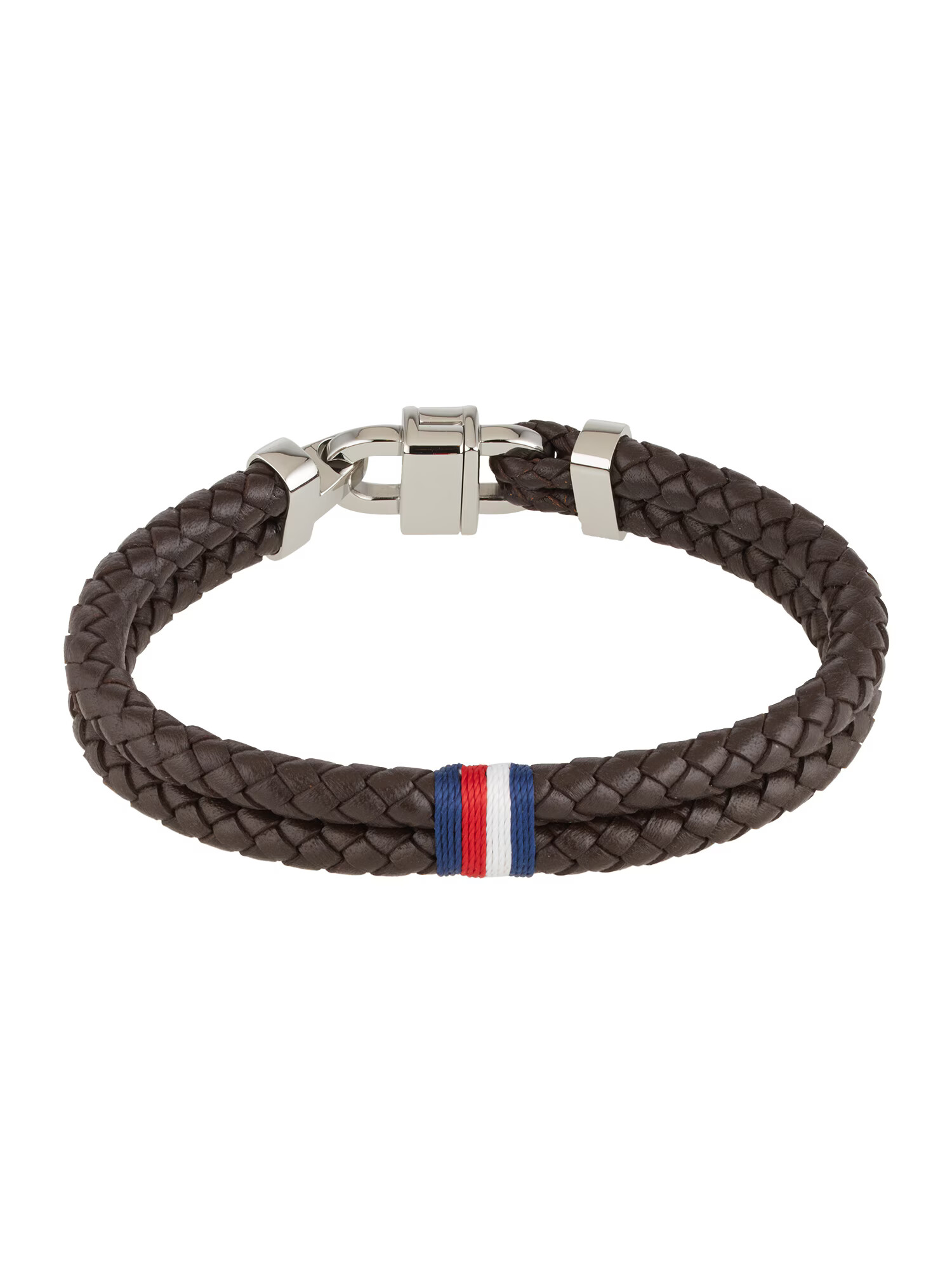 TOMMY HILFIGER Zapestnica mornarska / rjava / rdeča / bela - Pepit.si