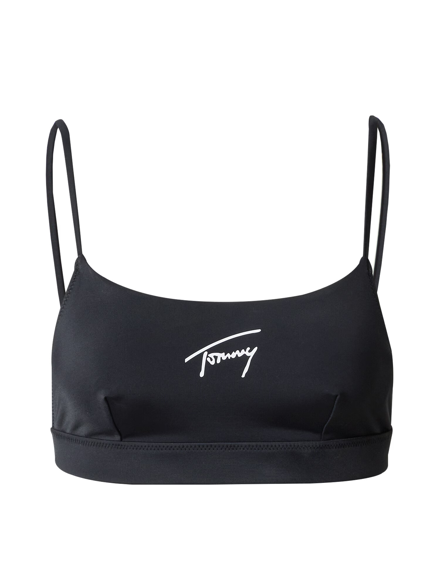 Tommy Jeans Bikini zgornji del črna / off-bela - Pepit.si