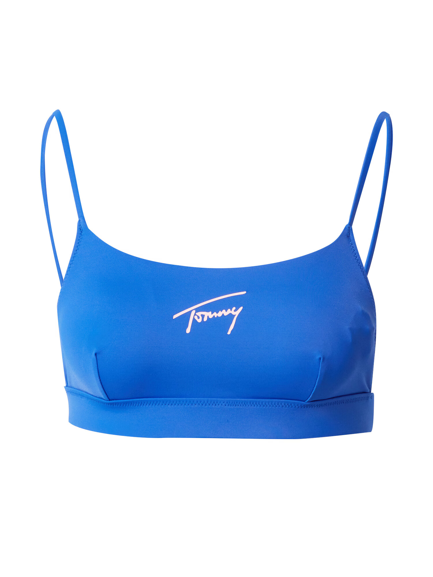 Tommy Jeans Bikini zgornji del modra / bela - Pepit.si