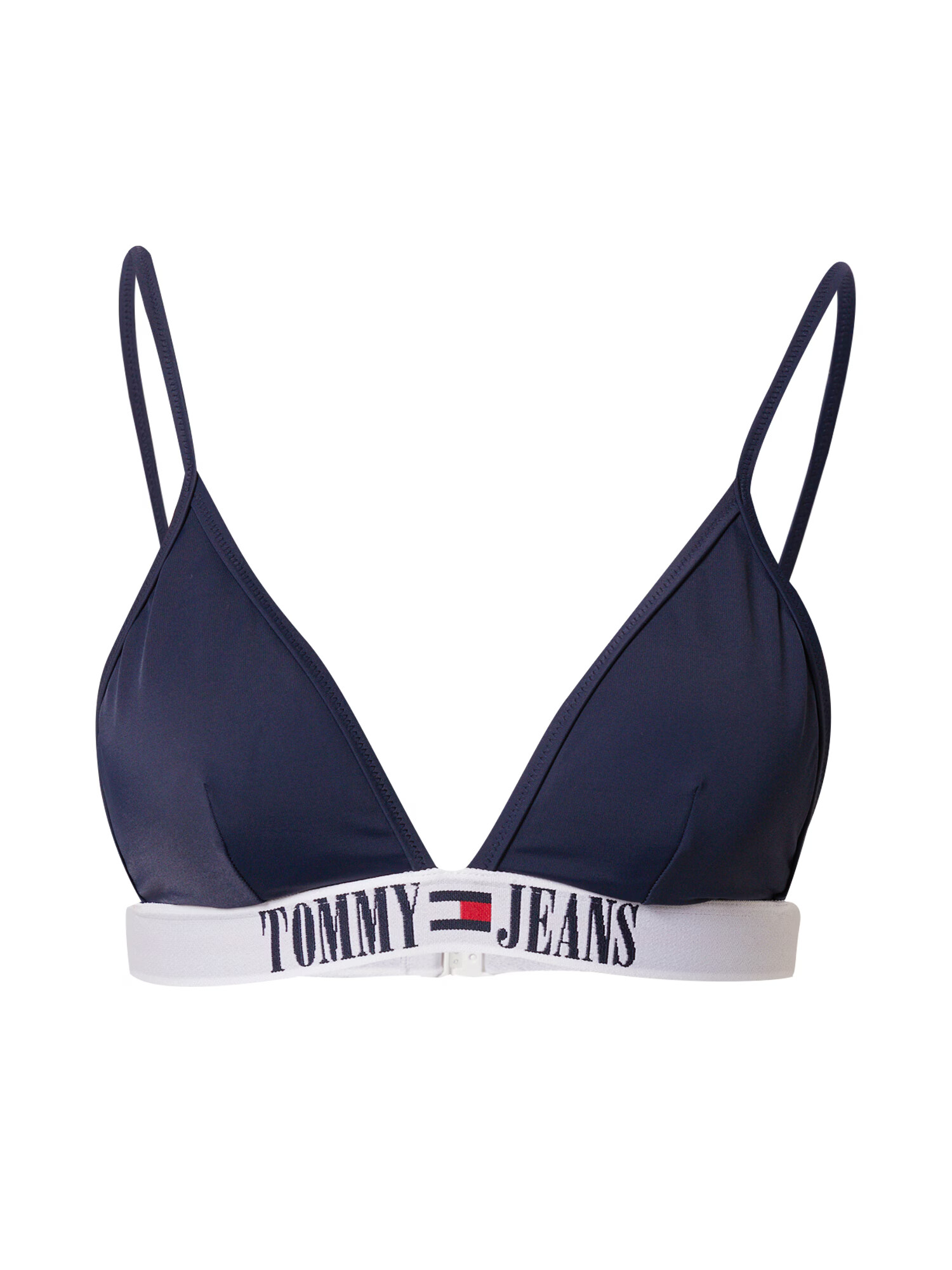 Tommy Jeans Bikini zgornji del mornarska / rdeča / bela - Pepit.si