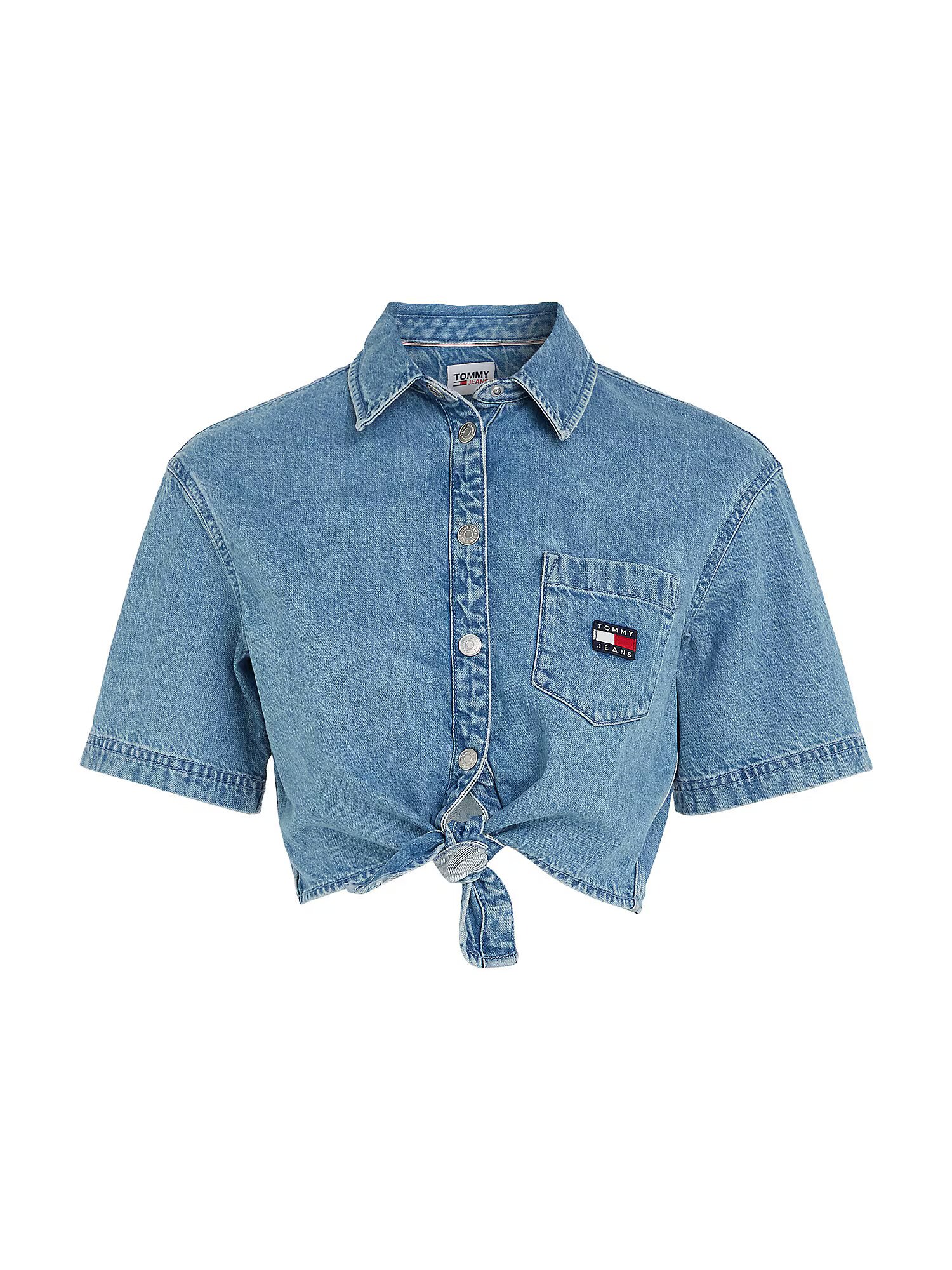 Tommy Jeans Bluza moder denim - Pepit.si