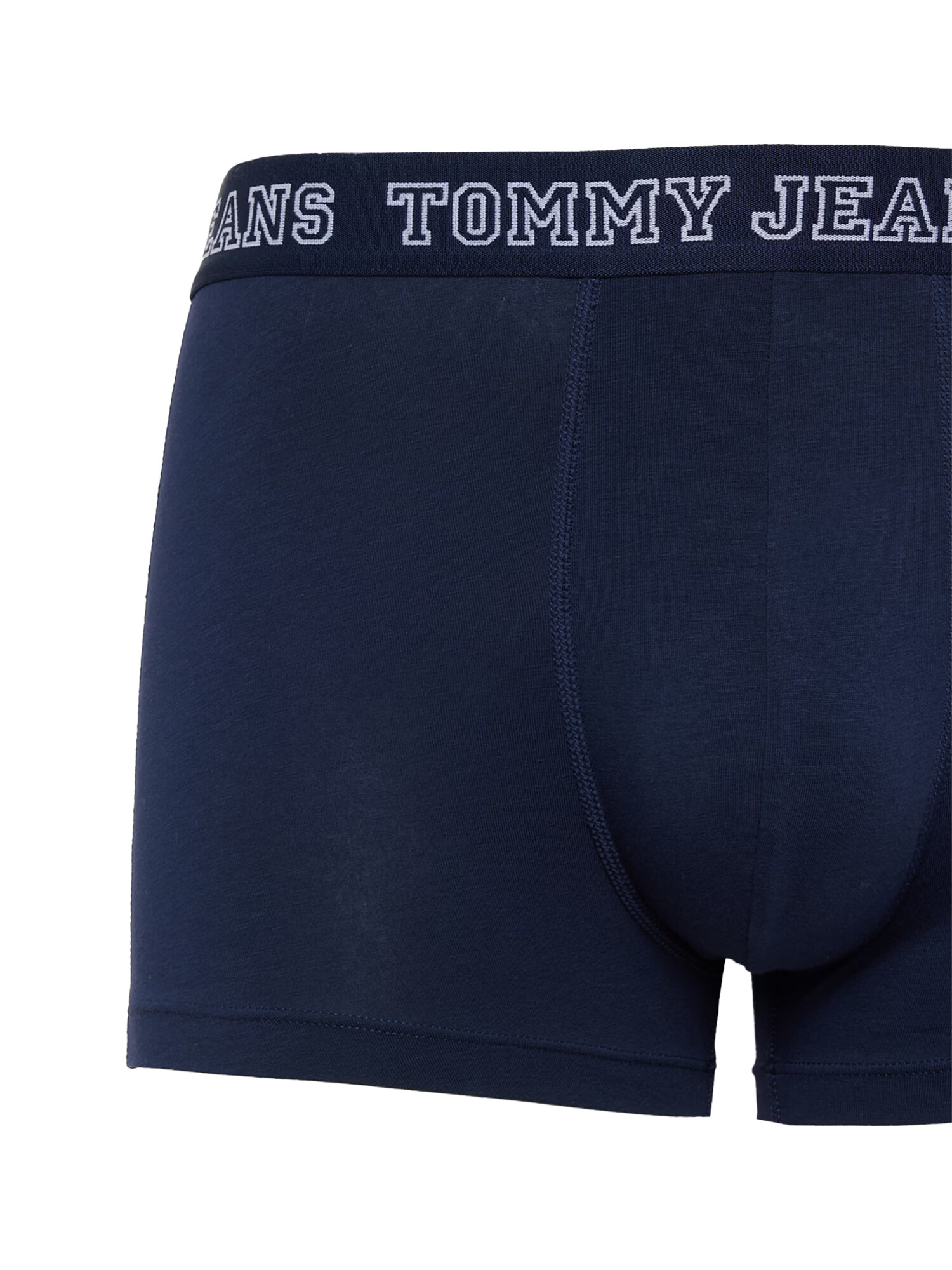 Tommy Jeans Boksarice temno modra / svetlo siva / svetlo rdeča / off-bela - Pepit.si