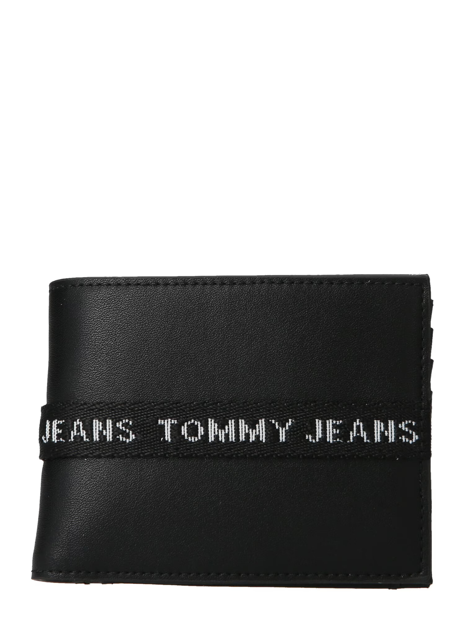 Tommy Jeans Denarnica črna / bela - Pepit.si