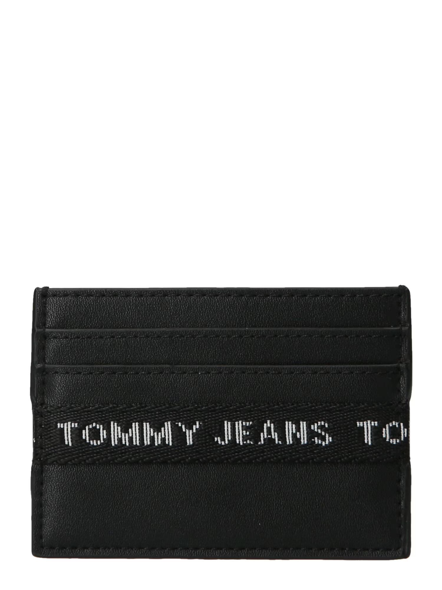 Tommy Jeans Denarnica črna / bela - Pepit.si