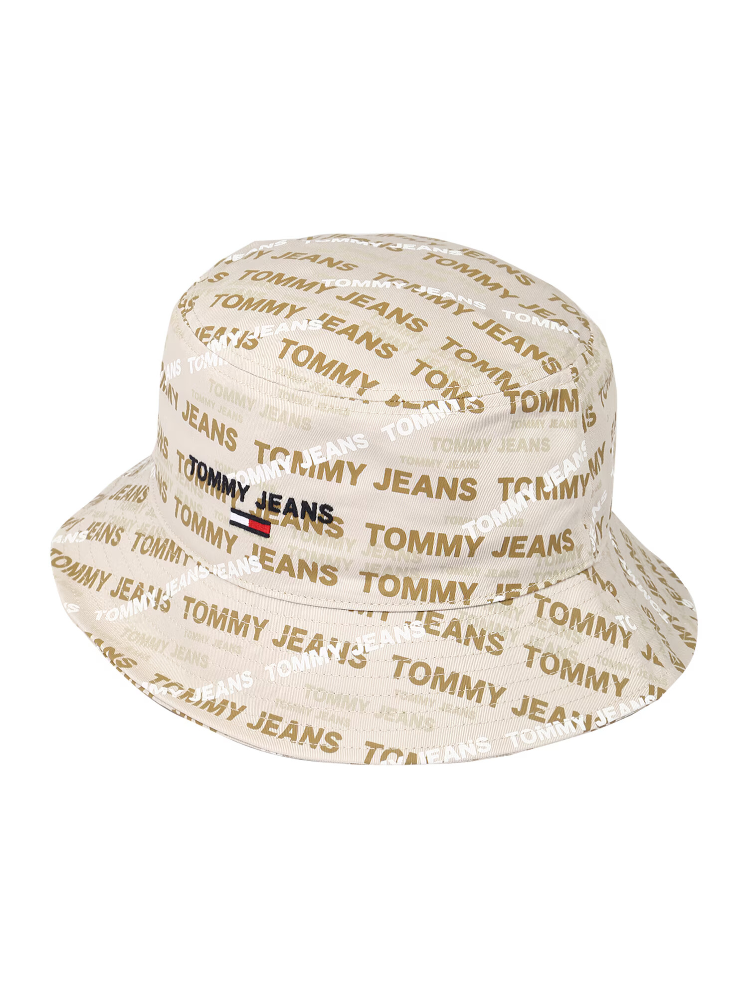 Tommy Jeans Kapa bela / črna / bež / gorčica - Pepit.si