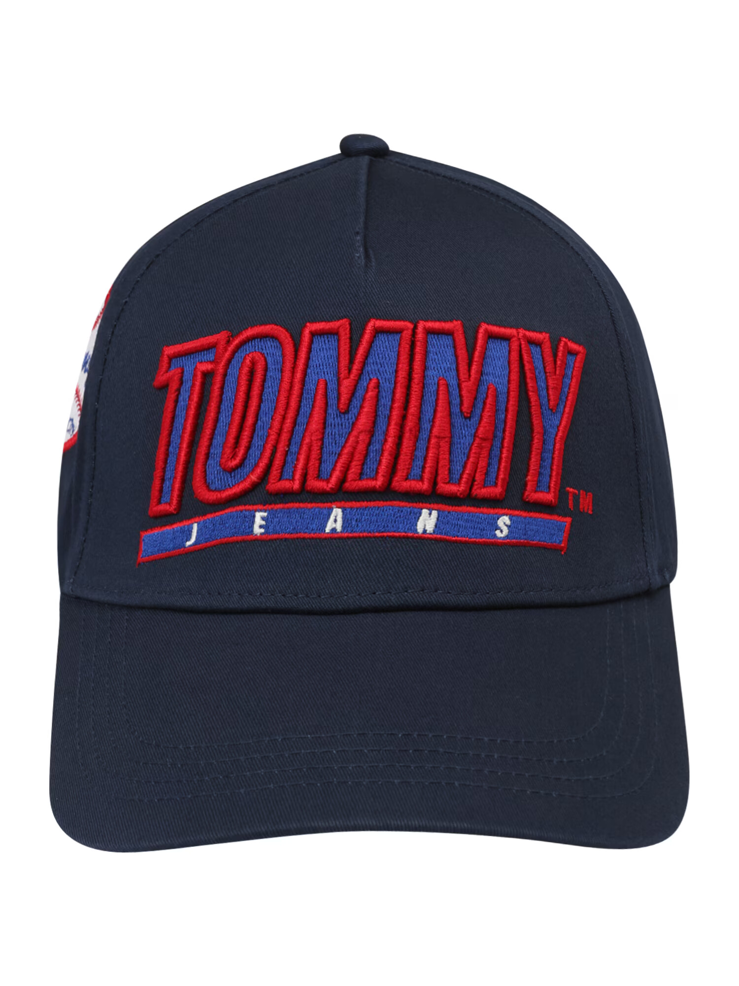 Tommy Jeans Kapa mornarska / nočno modra / rdeča / bela - Pepit.si