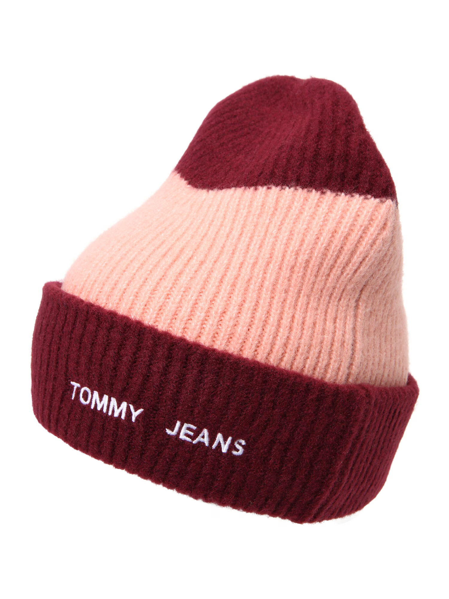 Tommy Jeans Kape 'ACADEMIA' roza / bordo / bela - Pepit.si