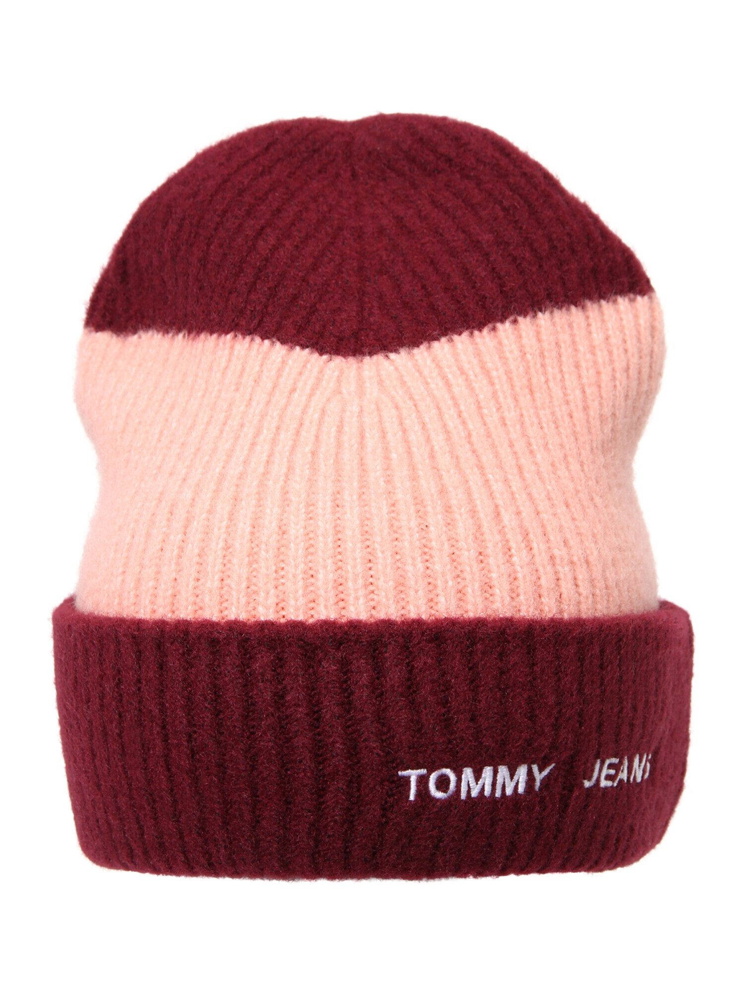 Tommy Jeans Kape 'ACADEMIA' roza / bordo / bela - Pepit.si