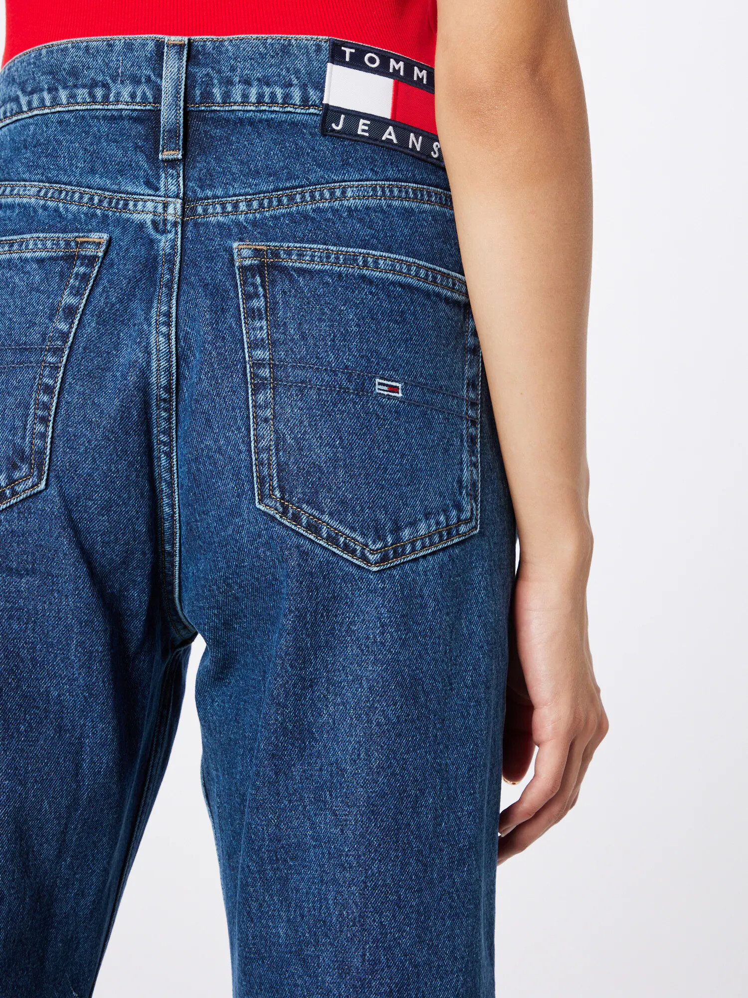 Tommy Jeans Kavbojke 'Betsy' moder denim - Pepit.si