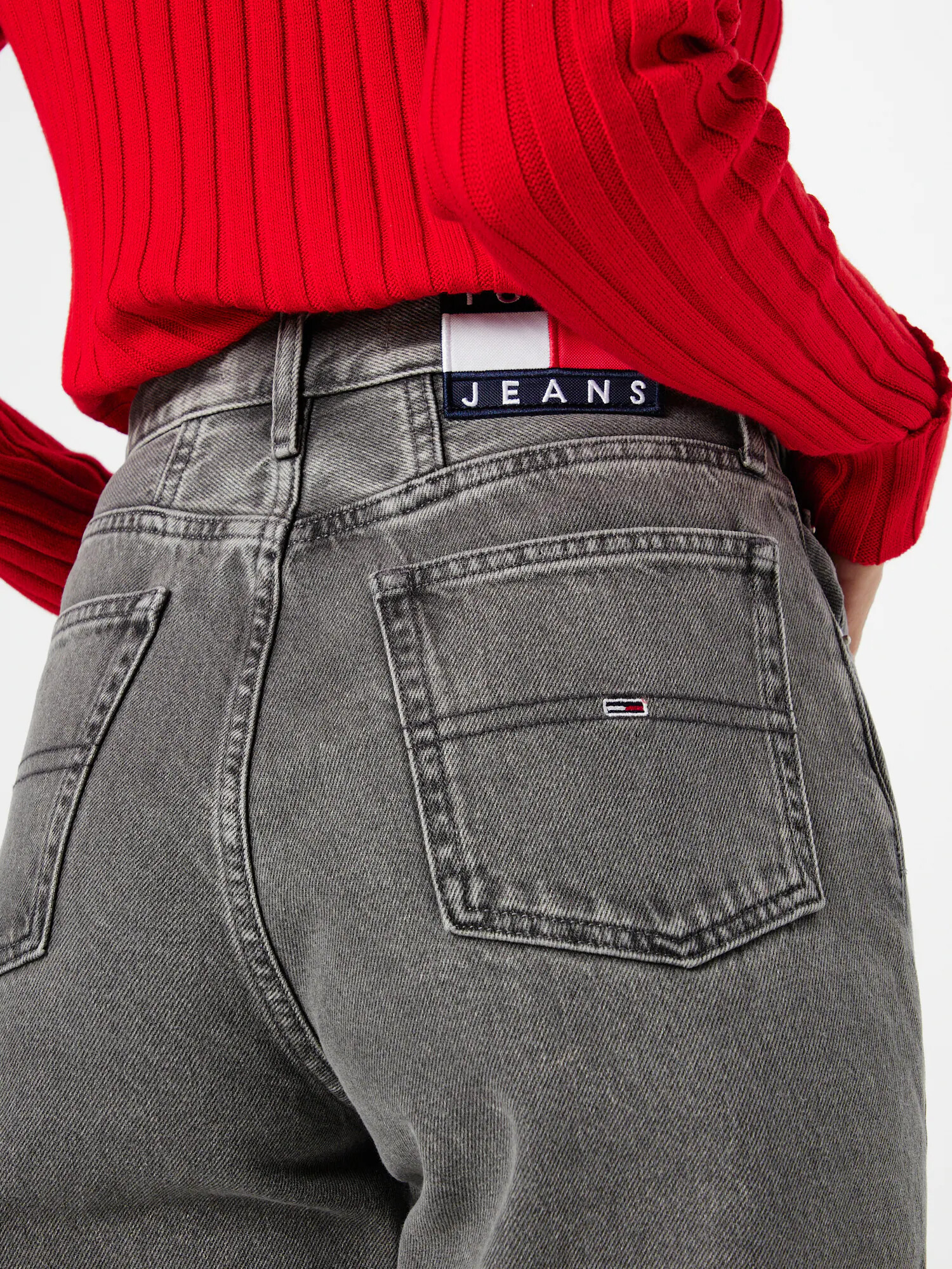 Tommy Jeans Kavbojke črn denim - Pepit.si