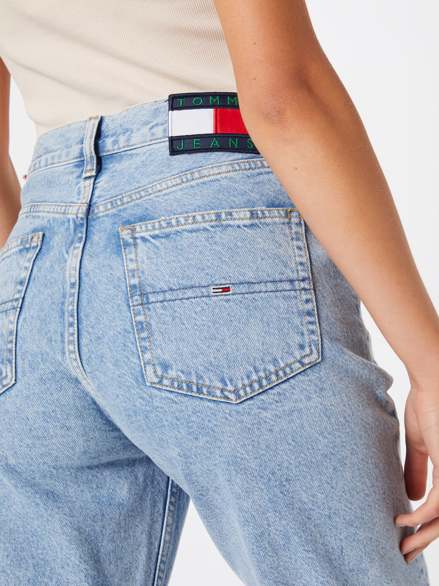 Tommy Jeans Kavbojke 'Harper' moder denim - Pepit.si