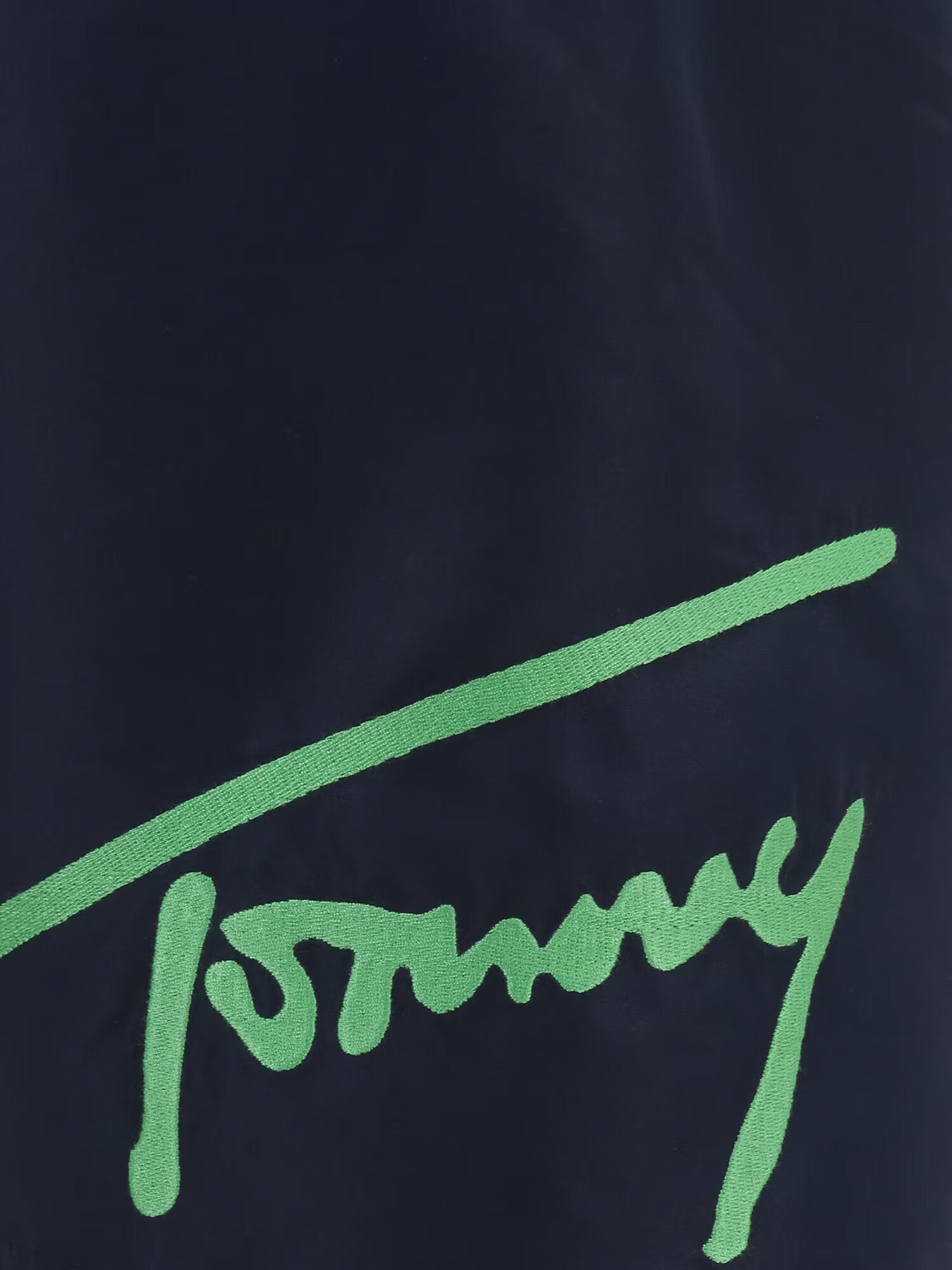 Tommy Jeans Kratke kopalne hlače mornarska / svetlo zelena - Pepit.si