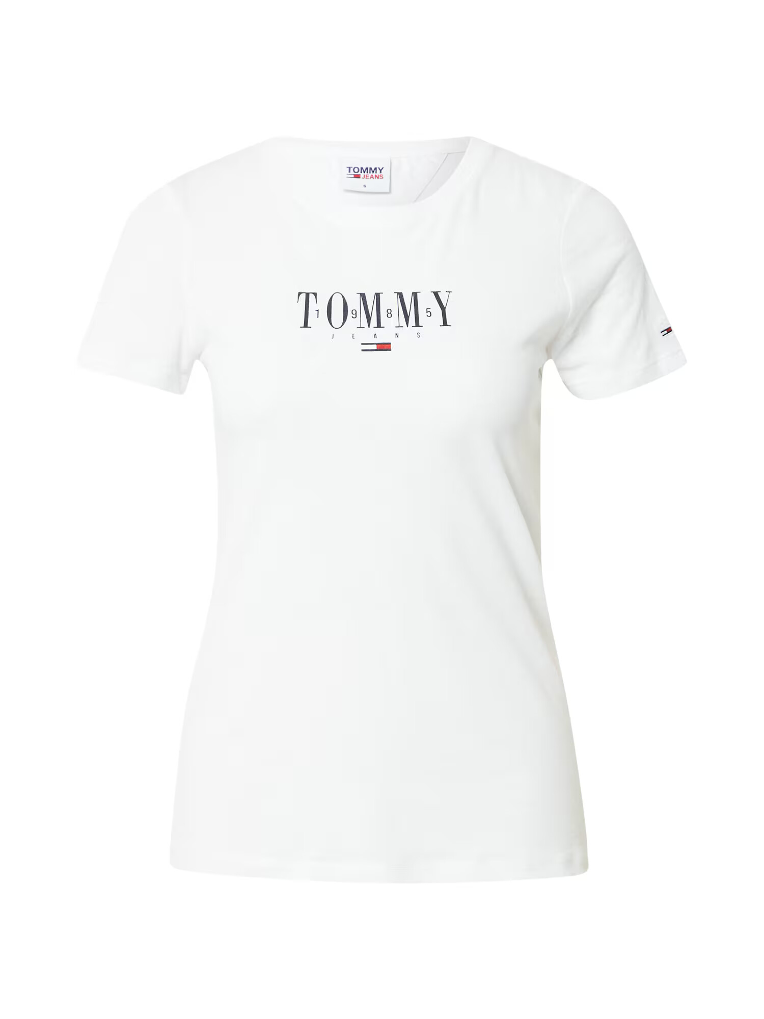 Tommy Jeans Majica mornarska / rdeča / bela - Pepit.si