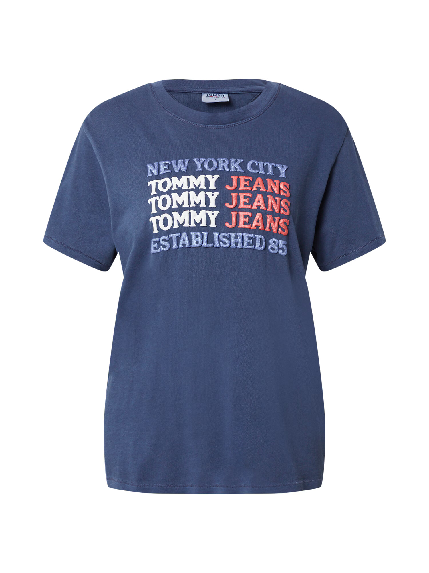 Tommy Jeans Majica bela / rdeča / marine - Pepit.si